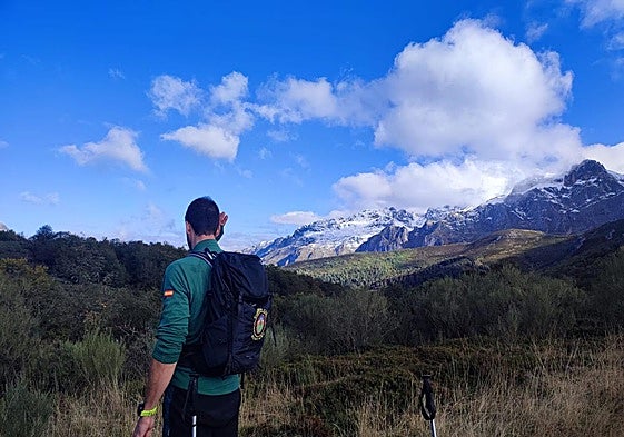 Imagen de arcivo de un rescate de montaña.