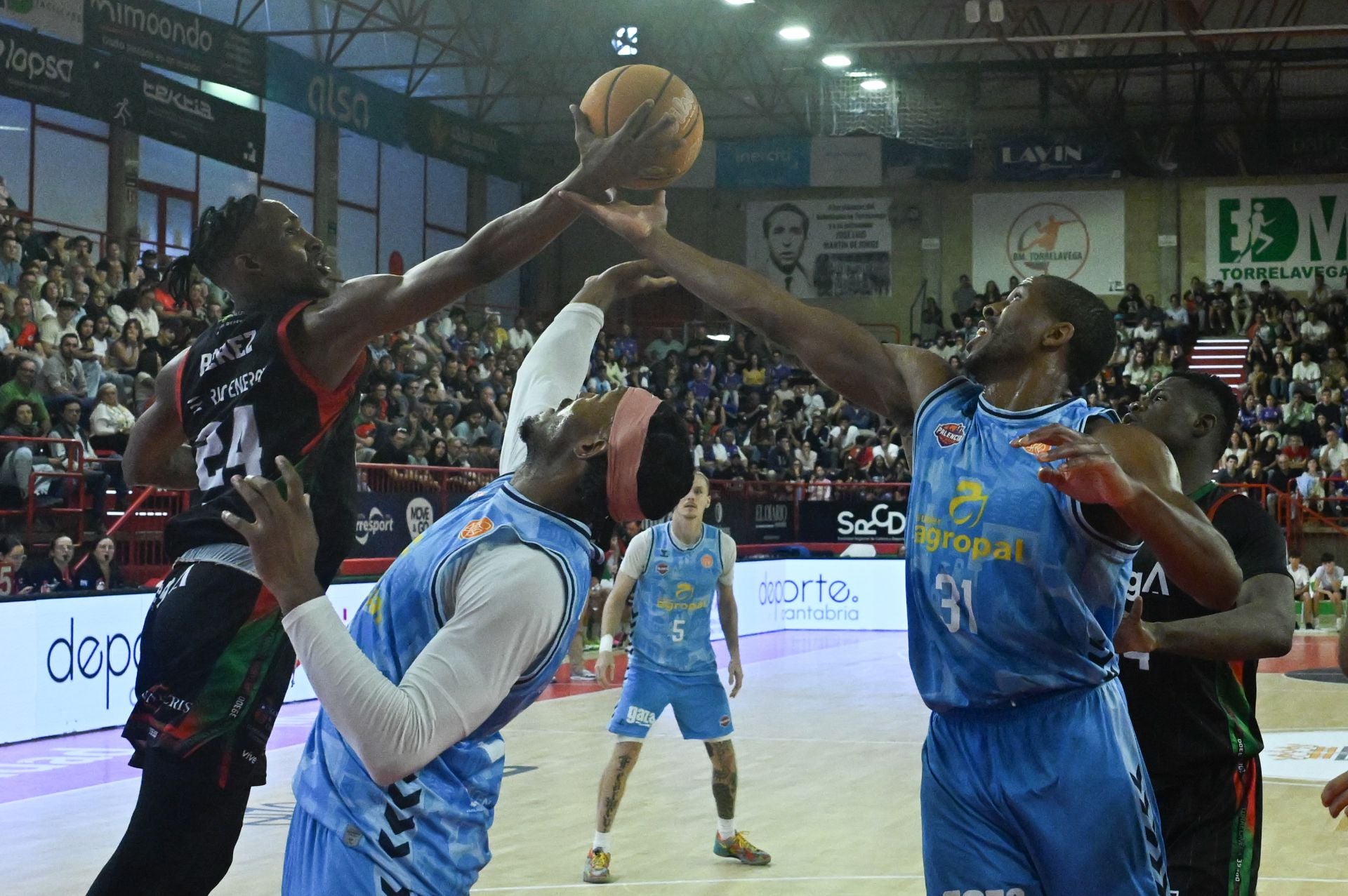 Así ha jugado el Súper Agropal Palencia en Torrelavega