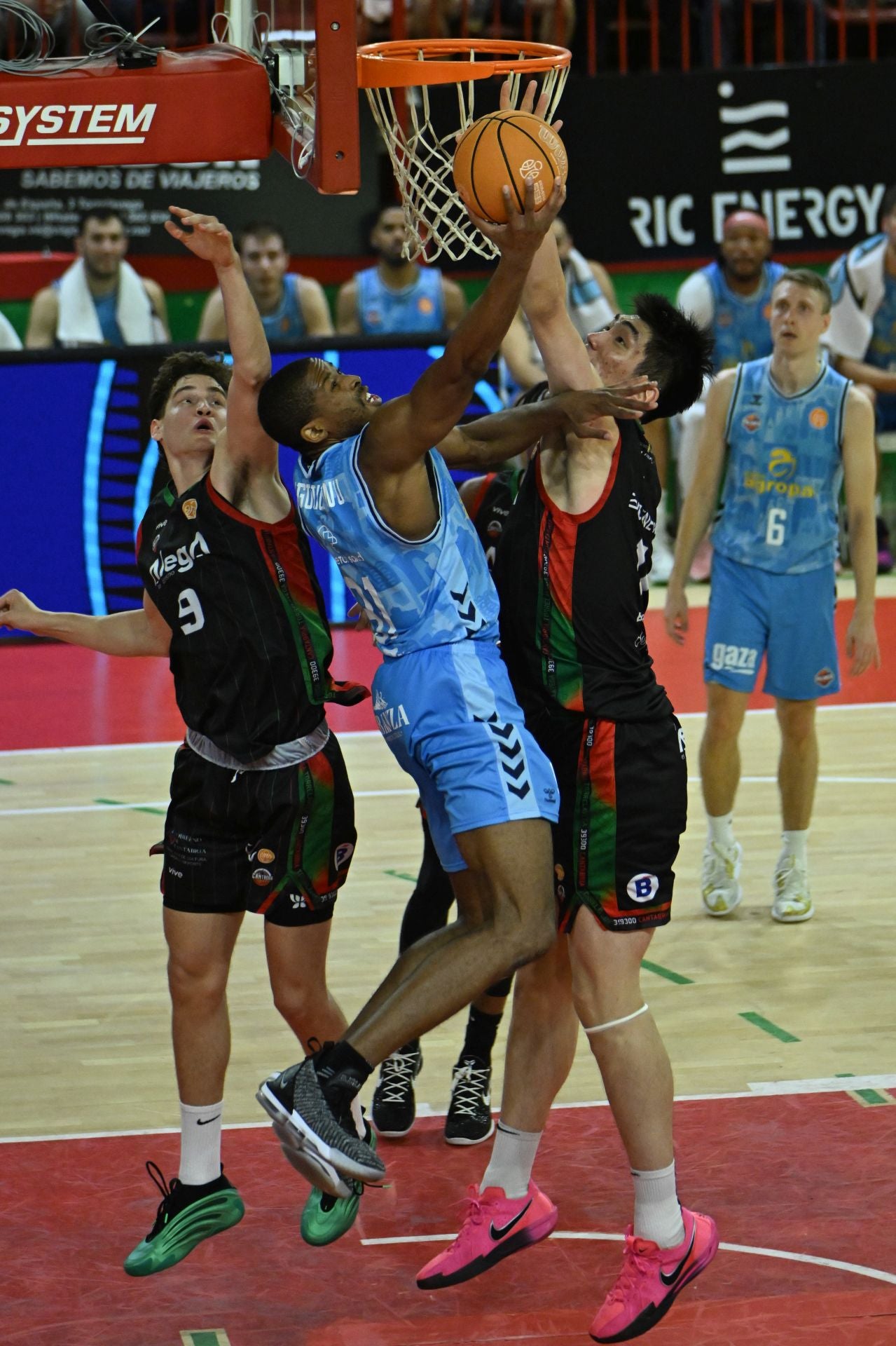 Así ha jugado el Súper Agropal Palencia en Torrelavega