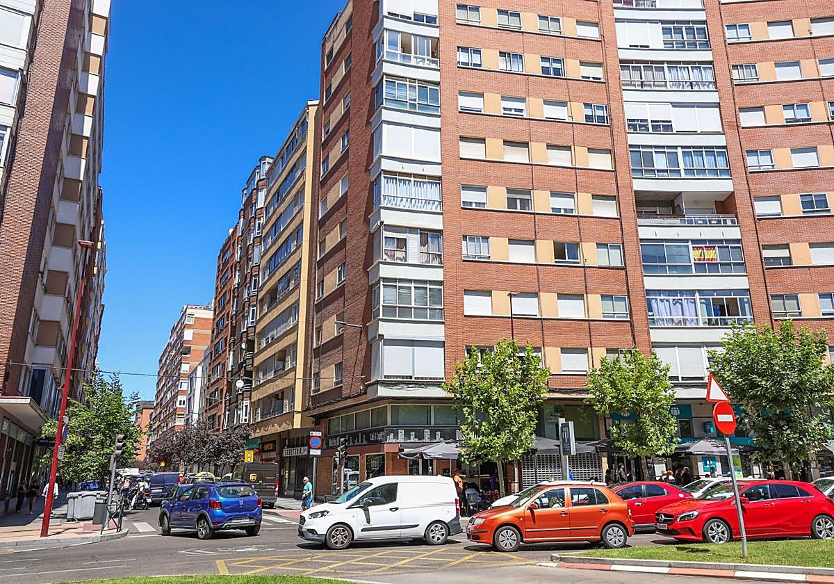 Imagen de archivo de la plaza Circular de Valladolid.