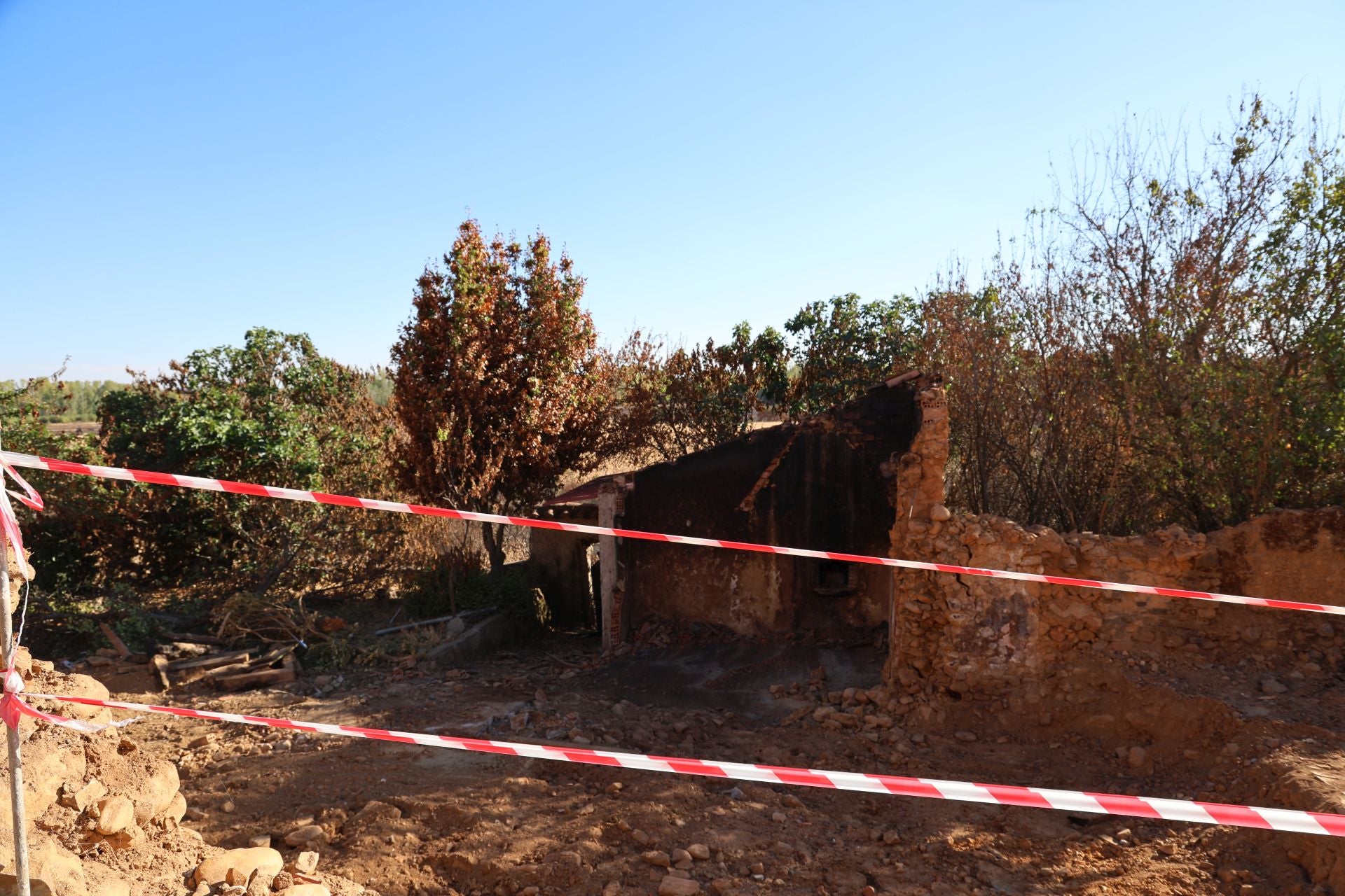 Las imágenes de la situación actual en Castrocalbón y Quintana y Congosto tras los incendios