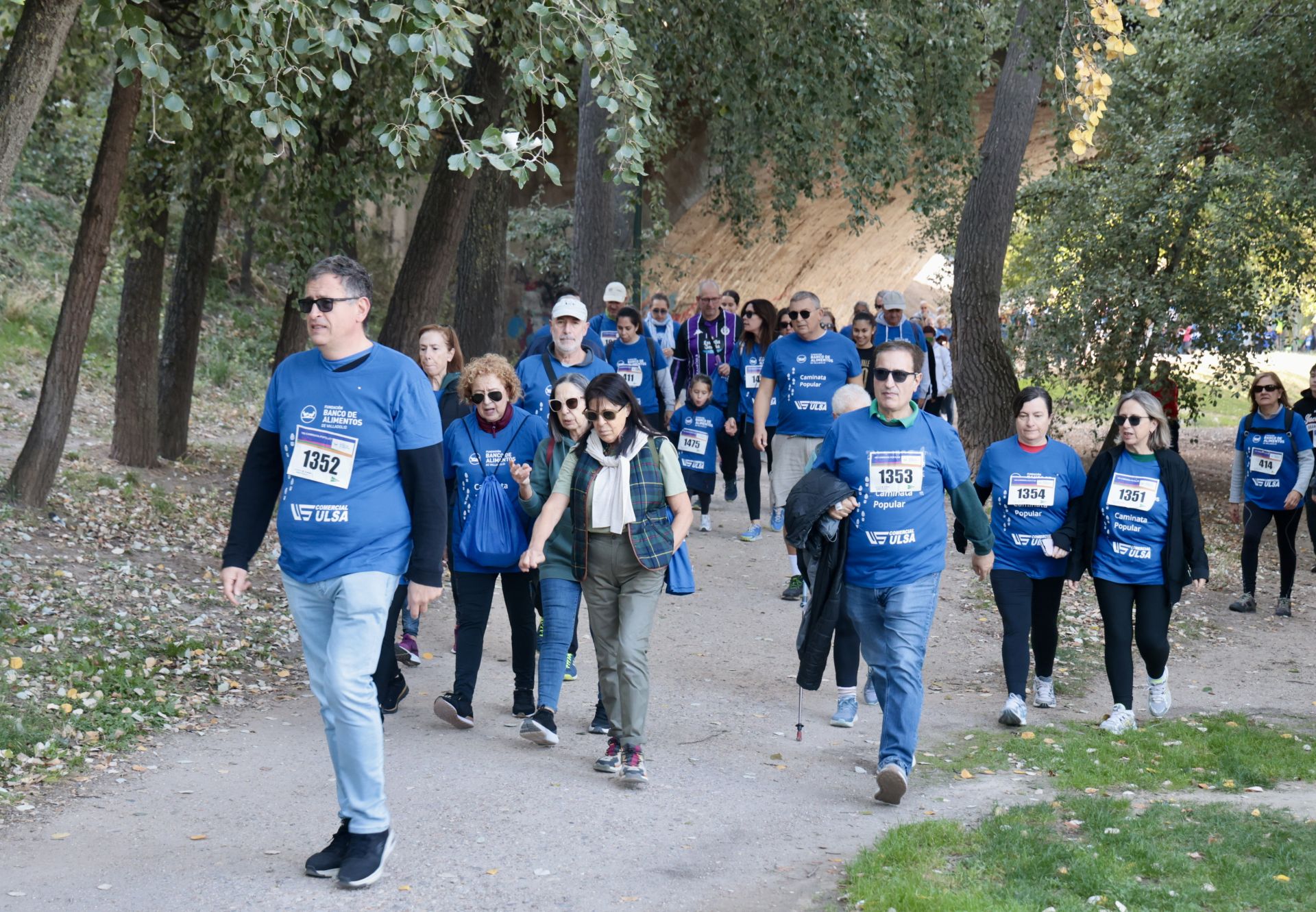 Caminata popular a beneficio del Banco de Alimentos de Valladolid