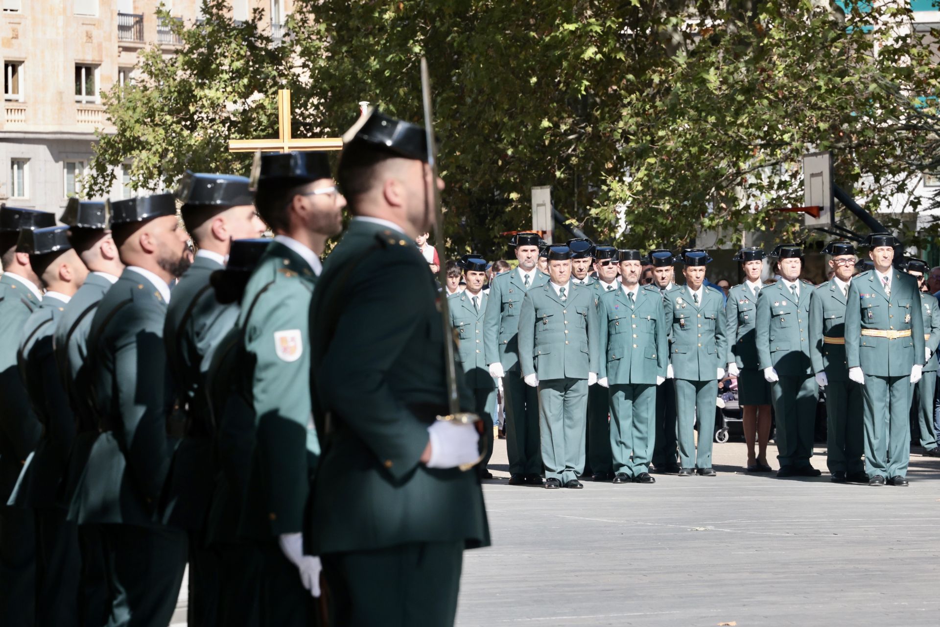 Las imágenes del acto de la Guardia Civil en Valladolid por el Día de la Hispanidad
