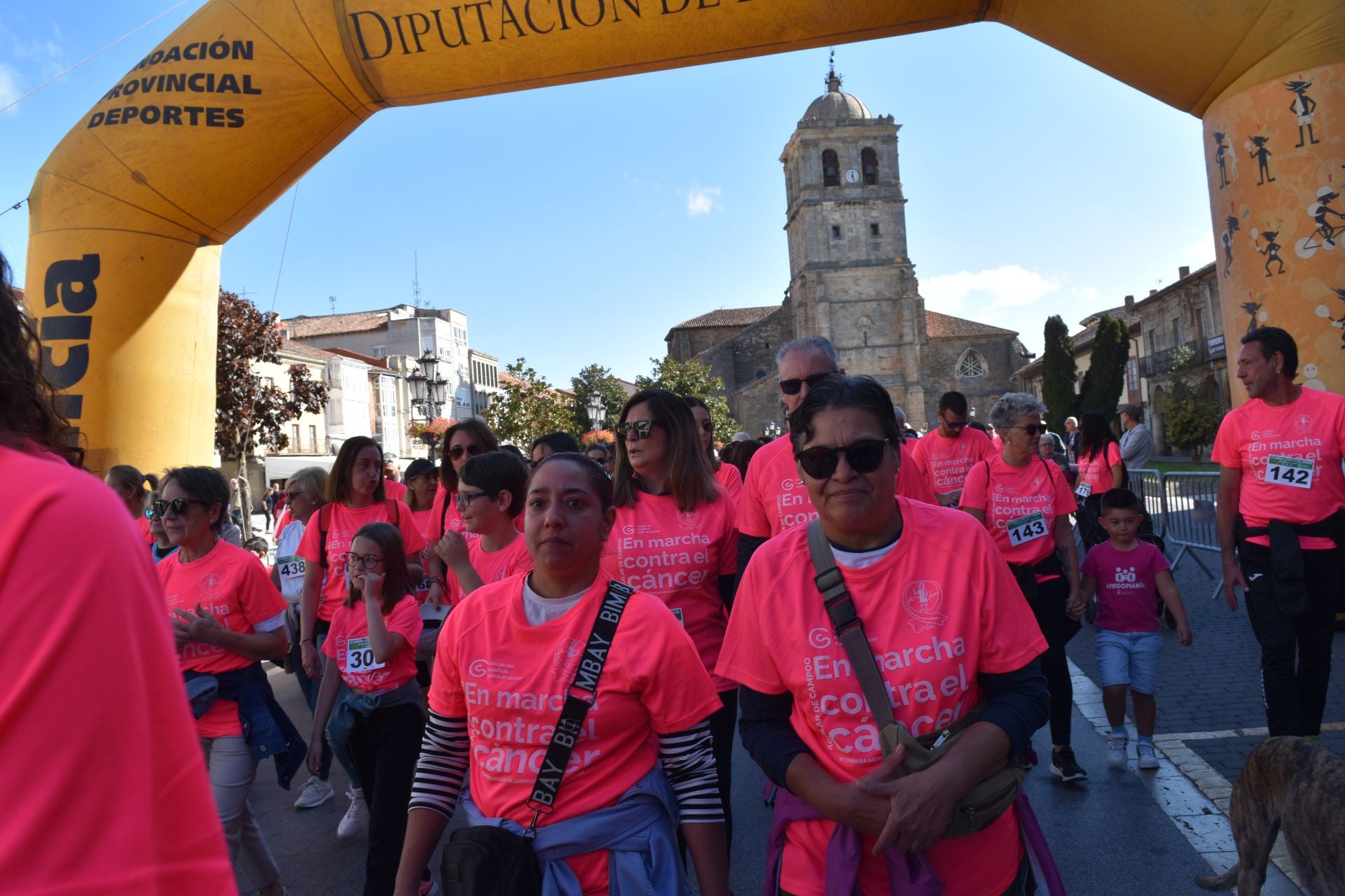 Aguilar de Campoo marcha contra el cáncer