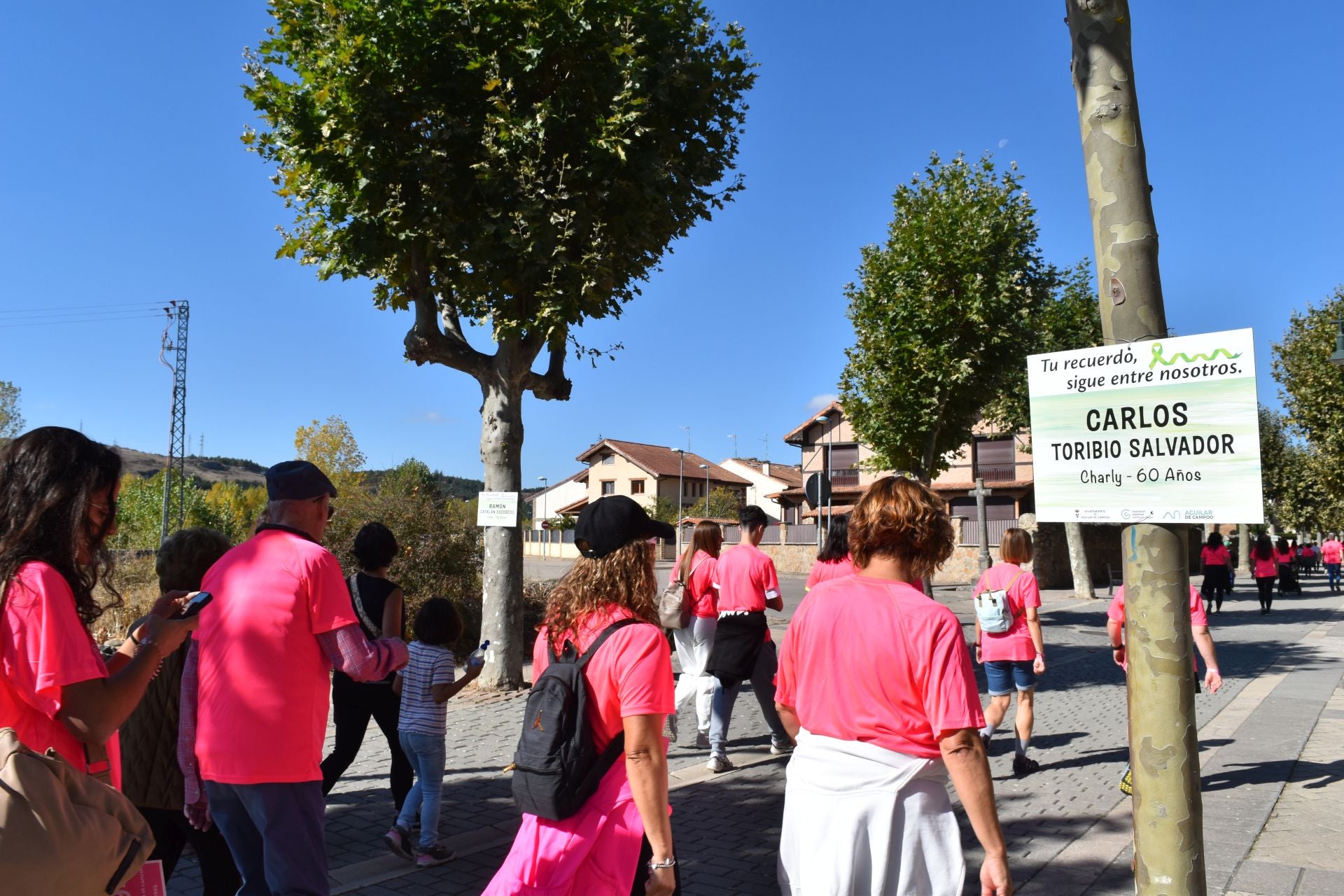 Aguilar de Campoo marcha contra el cáncer