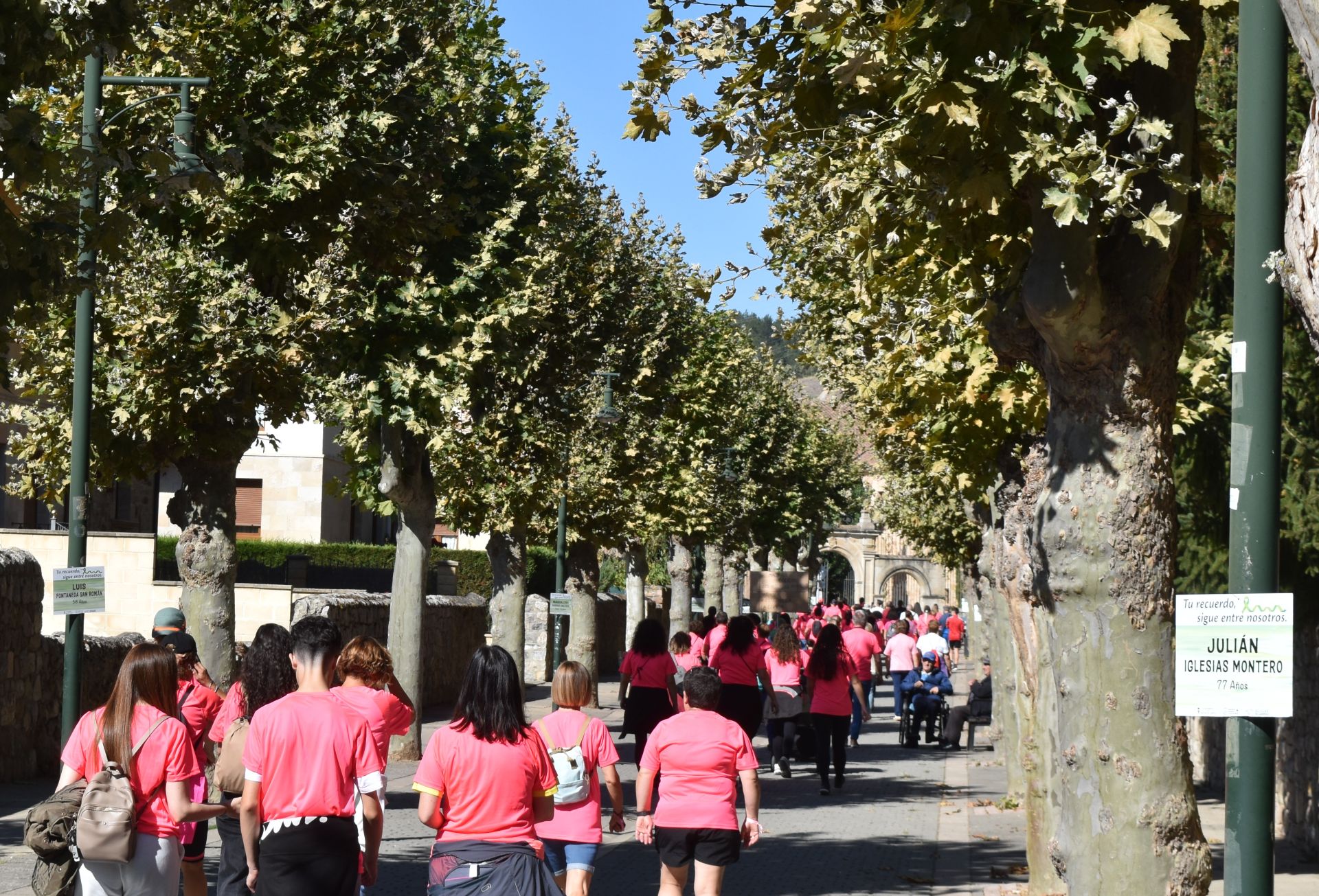 Aguilar de Campoo marcha contra el cáncer