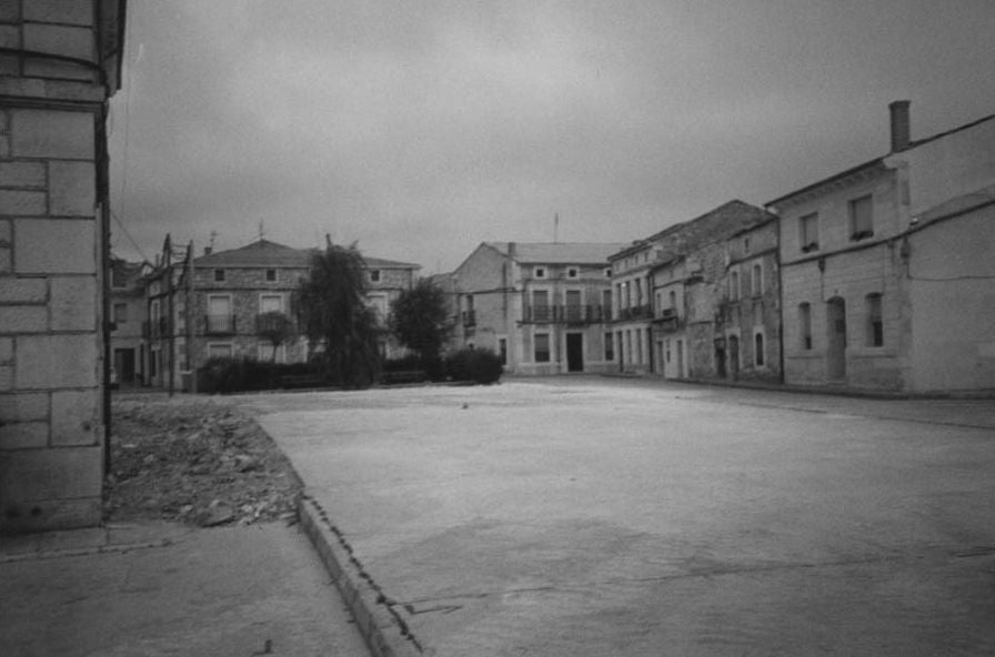 La Plaza Mayor, en una imagen antigua.