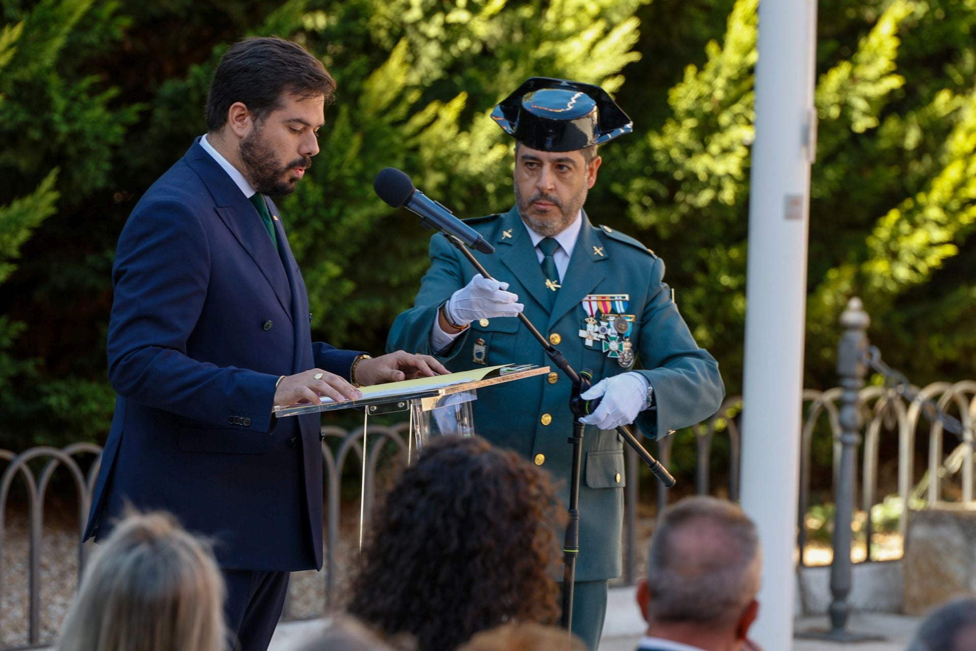 Festividad de la Guardia Civil en Palencia