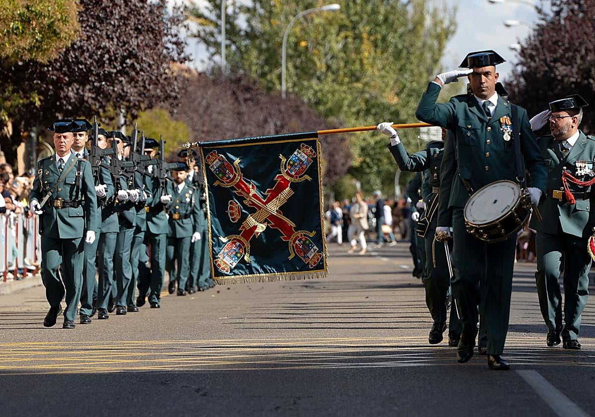 Festividad de la Guardia Civil en Palencia