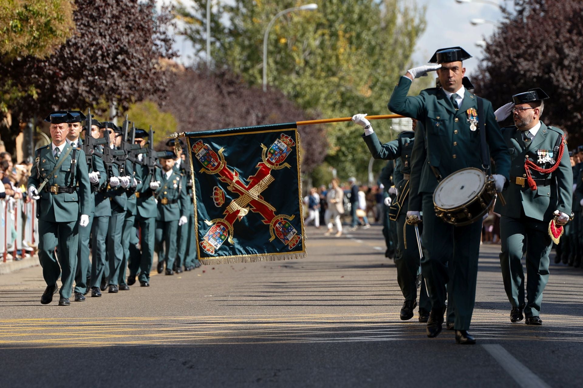 Festividad de la Guardia Civil en Palencia