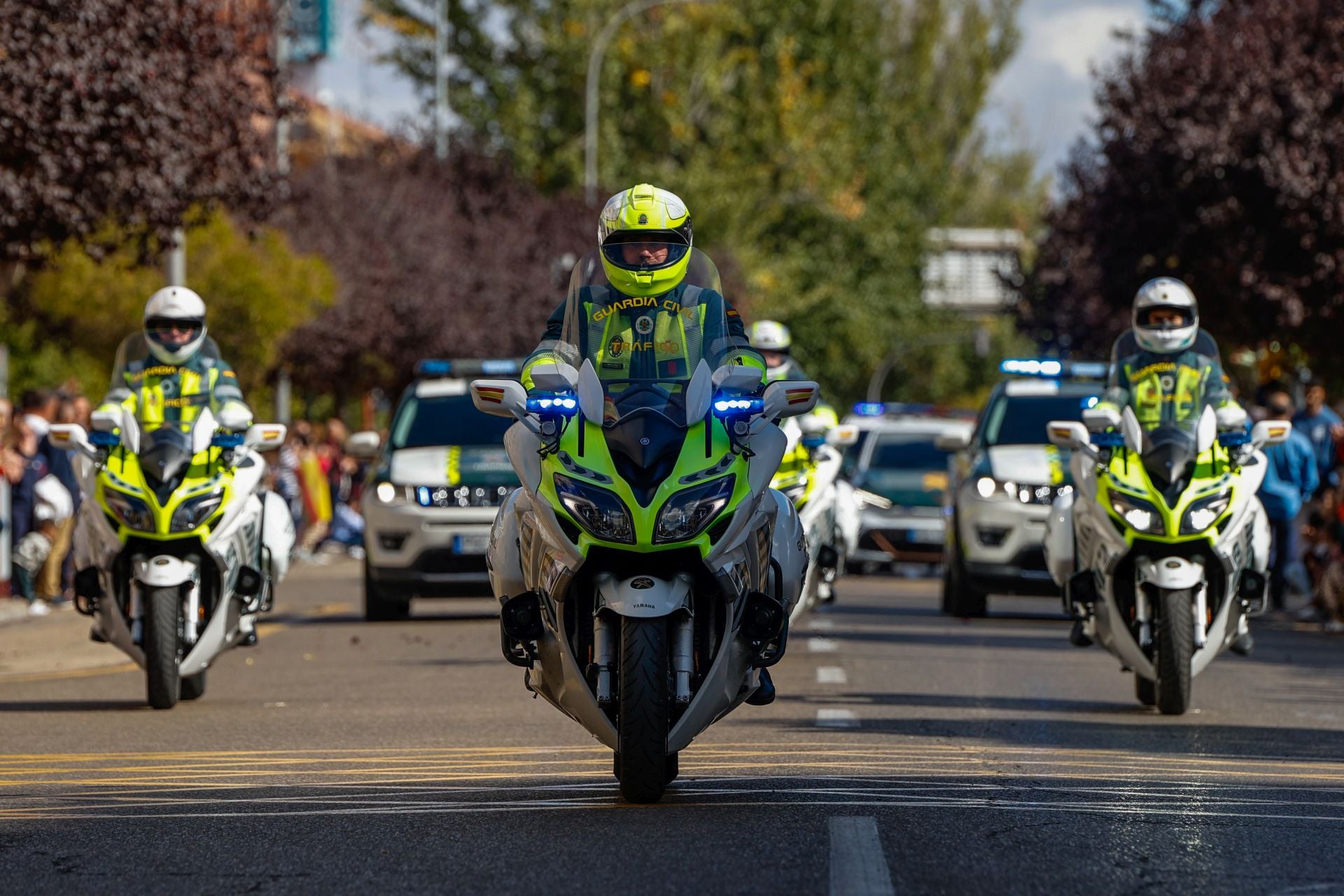 Festividad de la Guardia Civil en Palencia