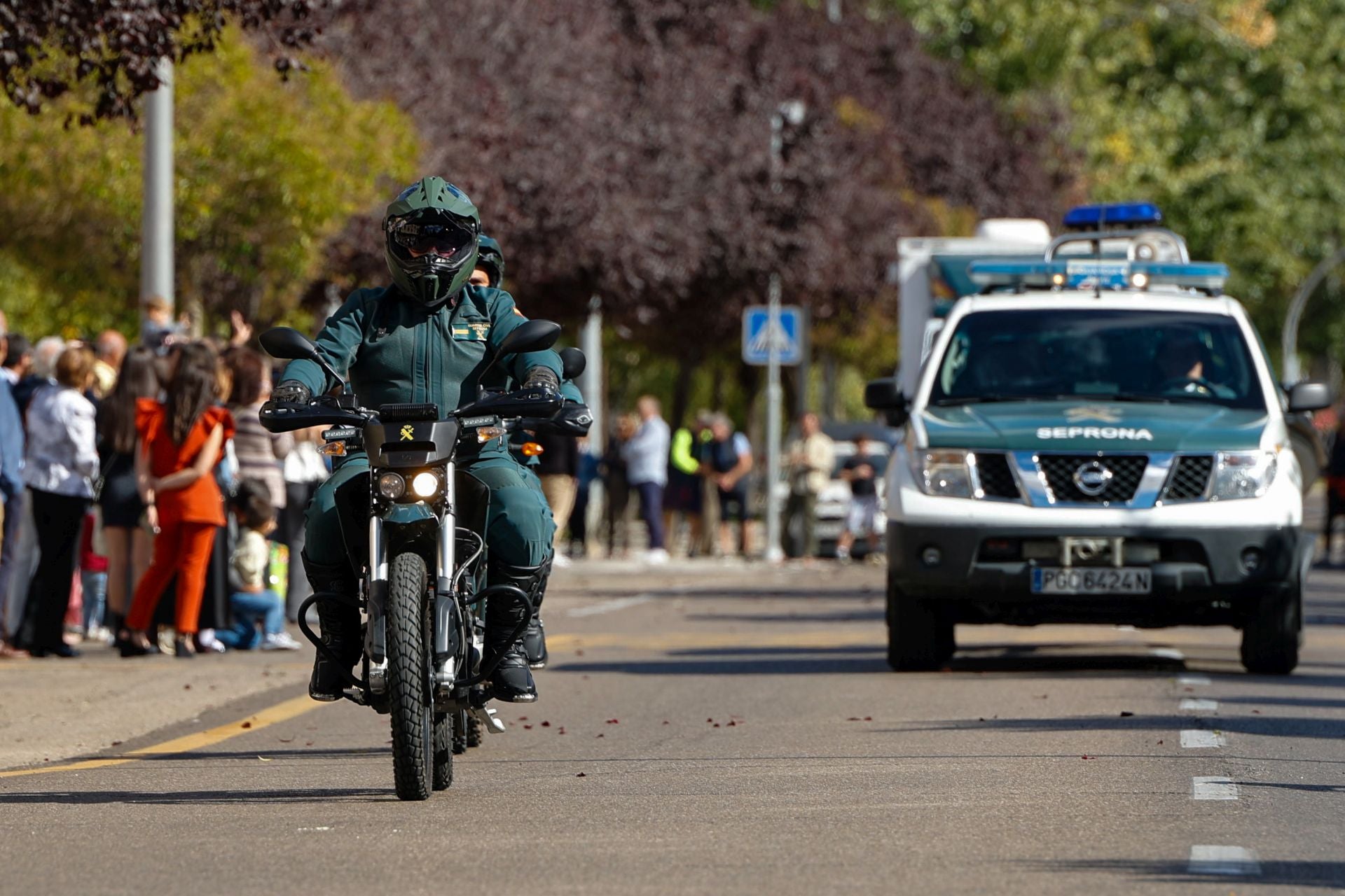 Festividad de la Guardia Civil en Palencia