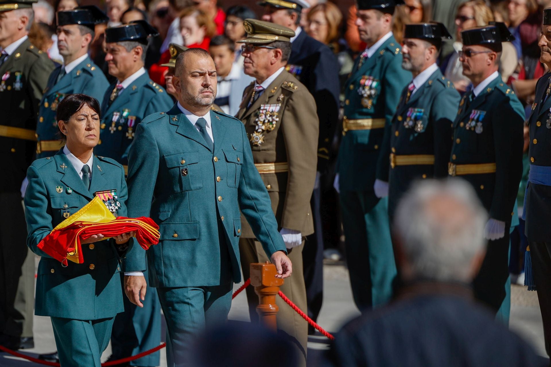Festividad de la Guardia Civil en Palencia