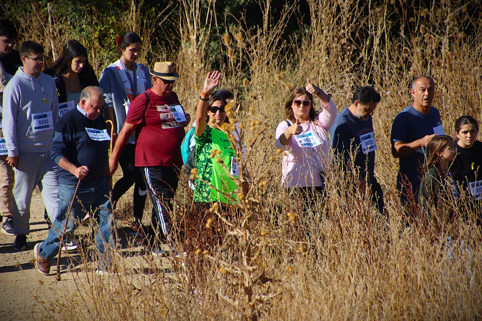 Castromonte camina contra el sarcoma de Ewing