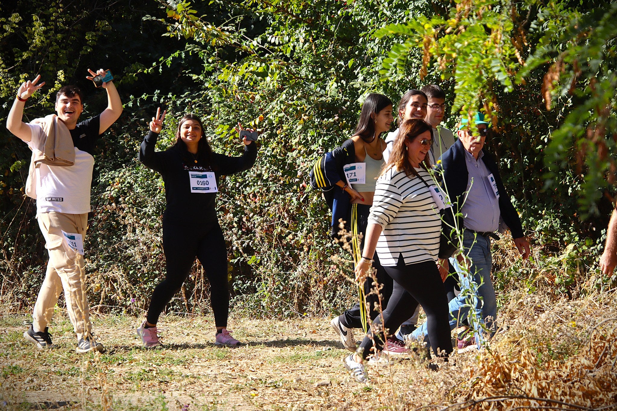 Castromonte camina contra el sarcoma de Ewing