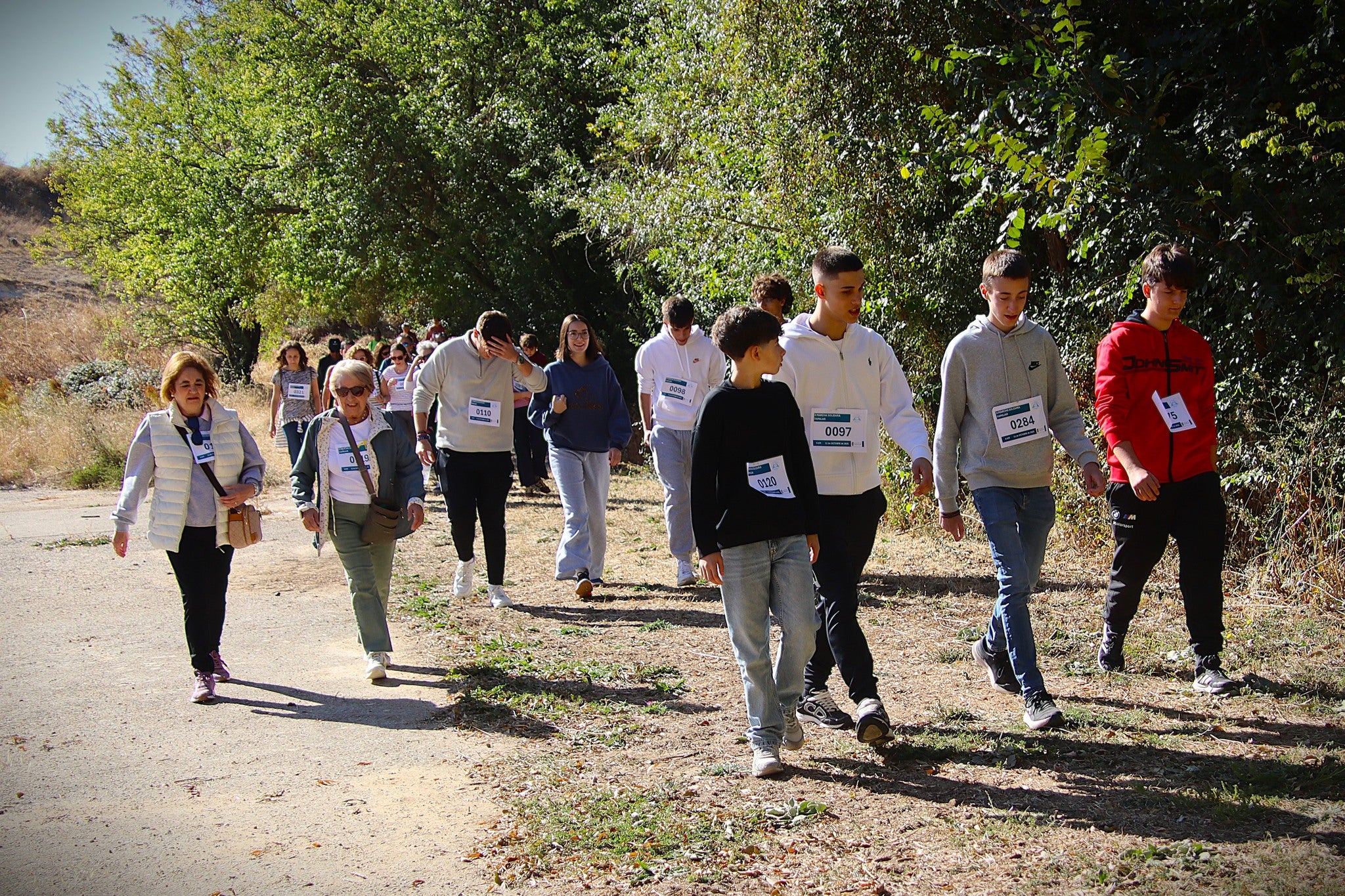 Castromonte camina contra el sarcoma de Ewing