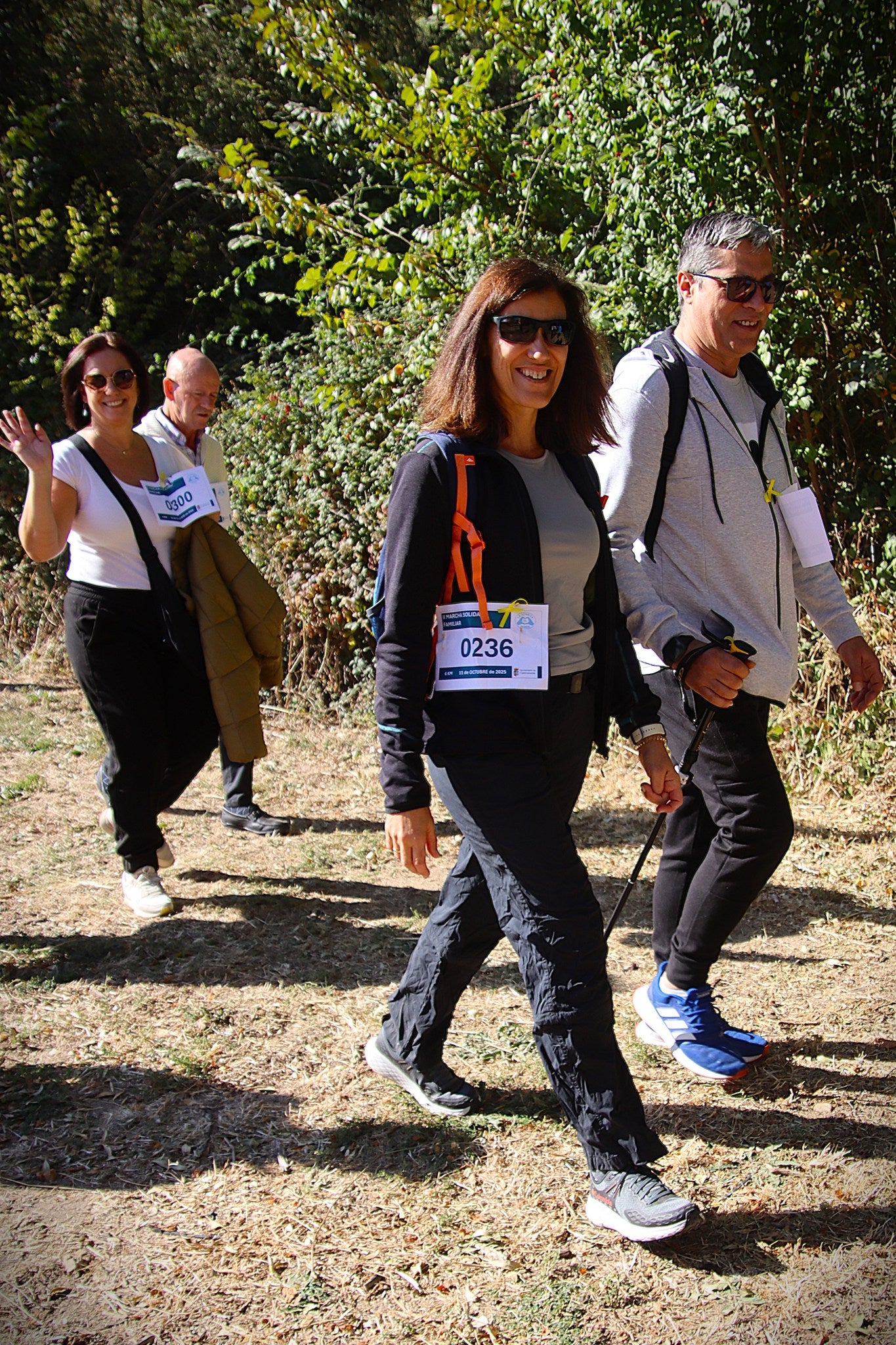 Castromonte camina contra el sarcoma de Ewing