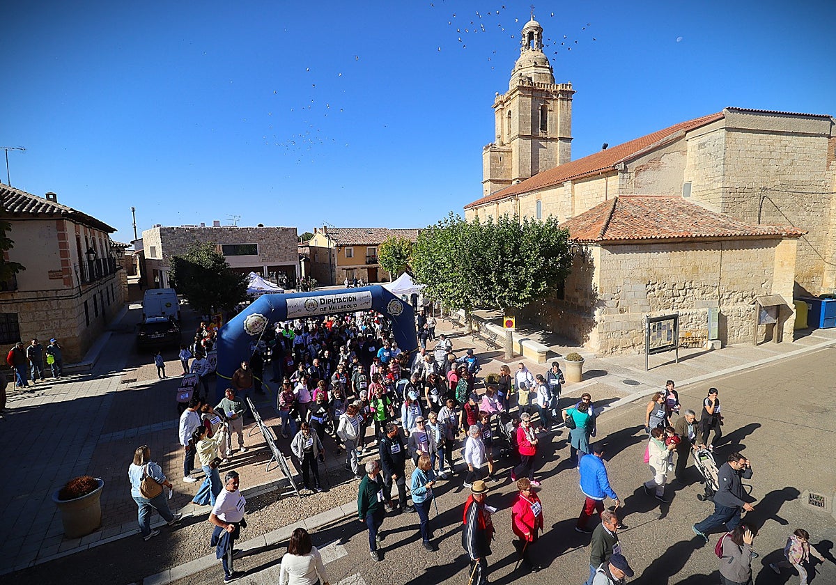 Castromonte camina contra el sarcoma de Ewing