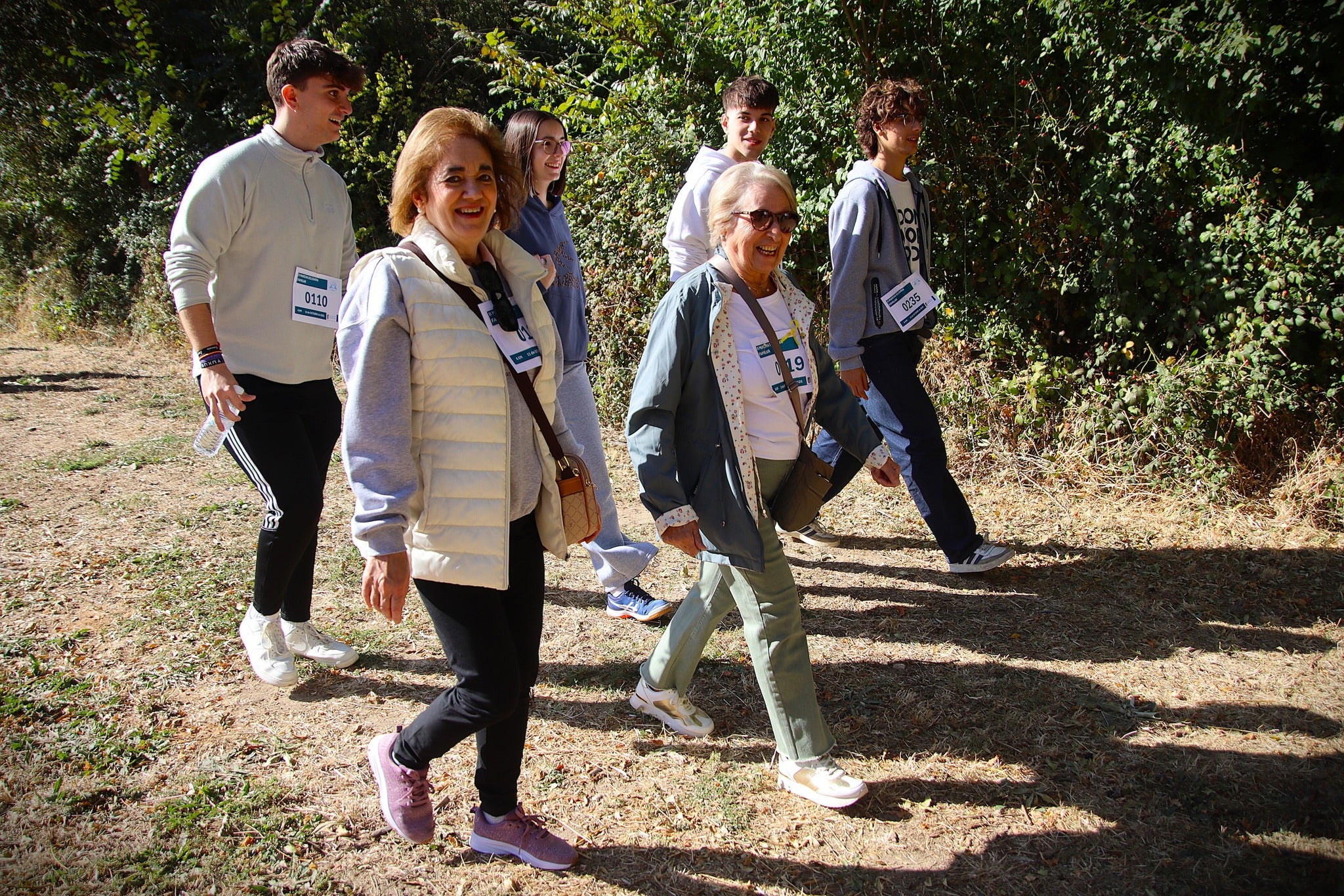 Castromonte camina contra el sarcoma de Ewing