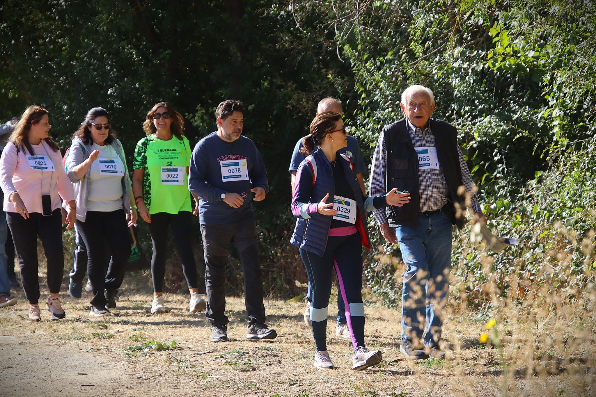 Castromonte camina contra el sarcoma de Ewing