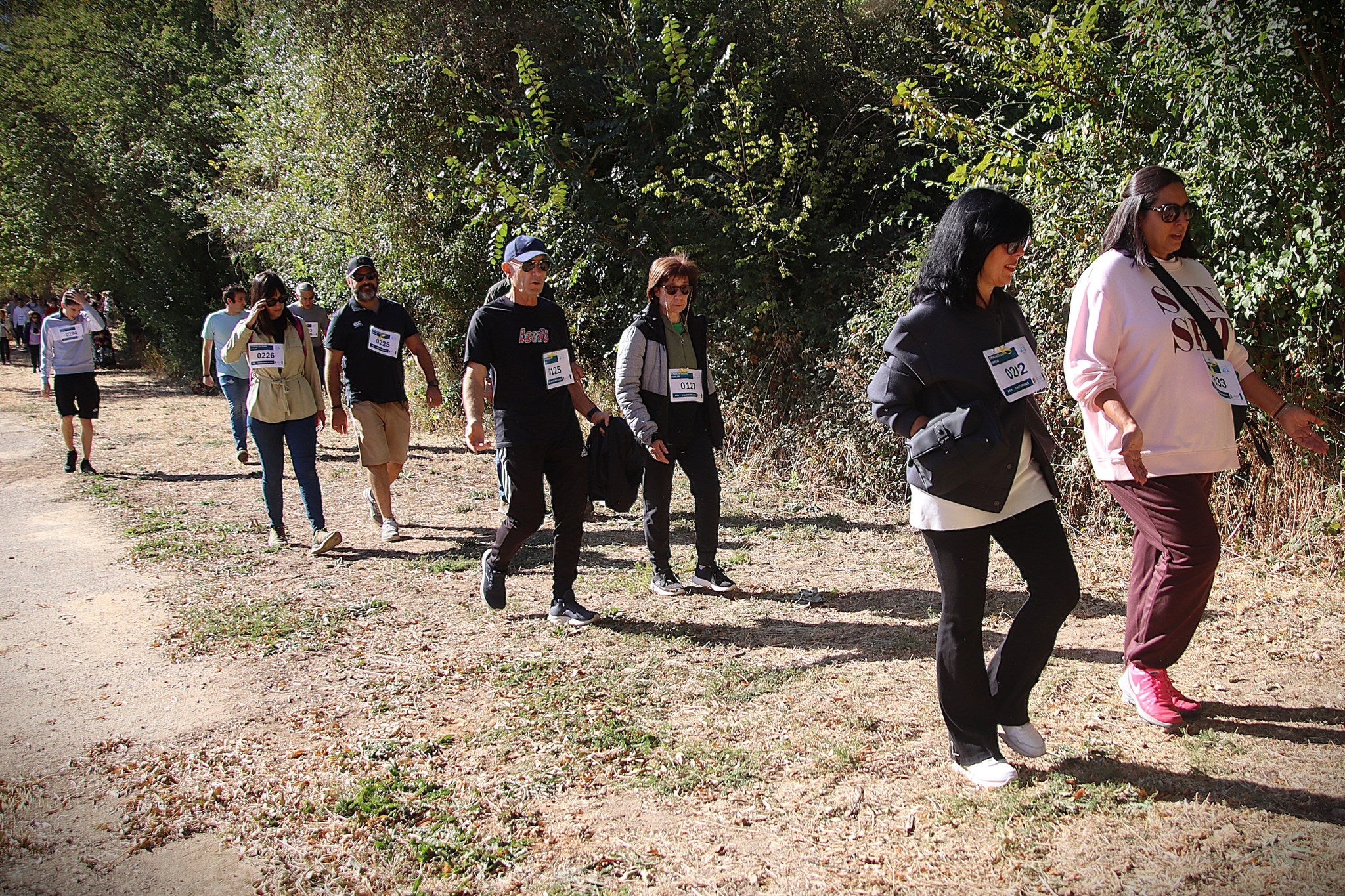 Castromonte camina contra el sarcoma de Ewing