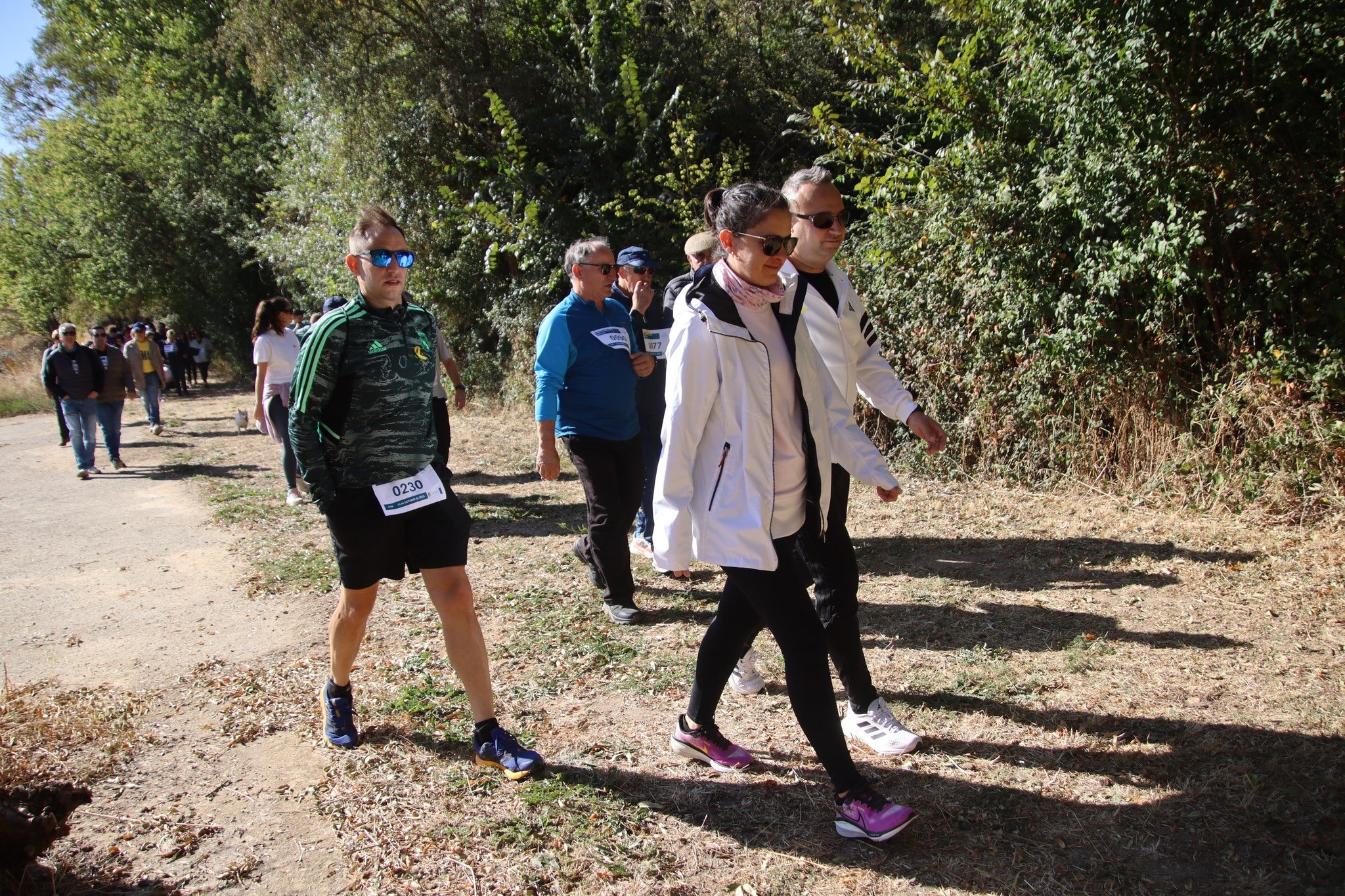 Castromonte camina contra el sarcoma de Ewing