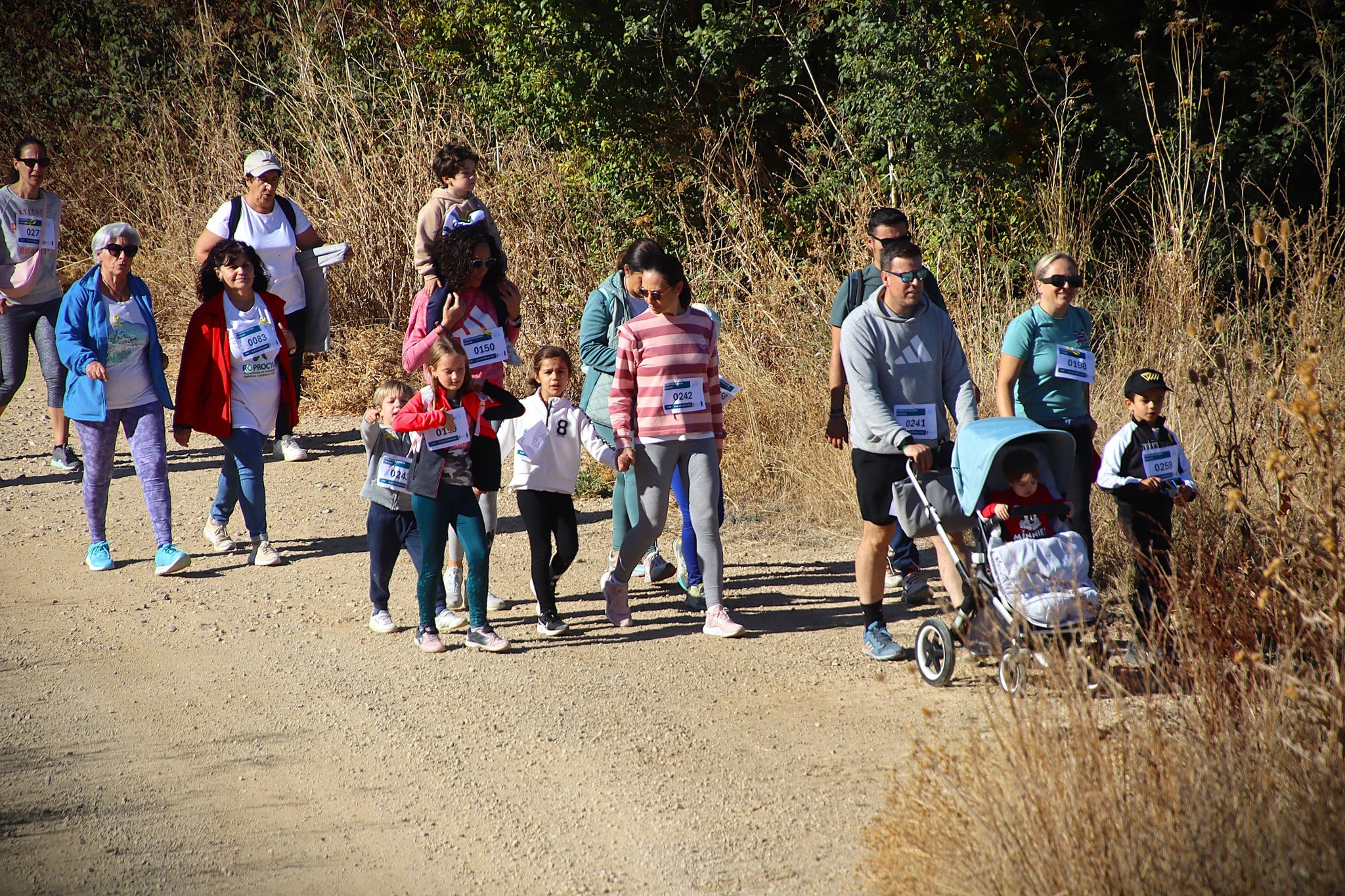 Castromonte camina contra el sarcoma de Ewing