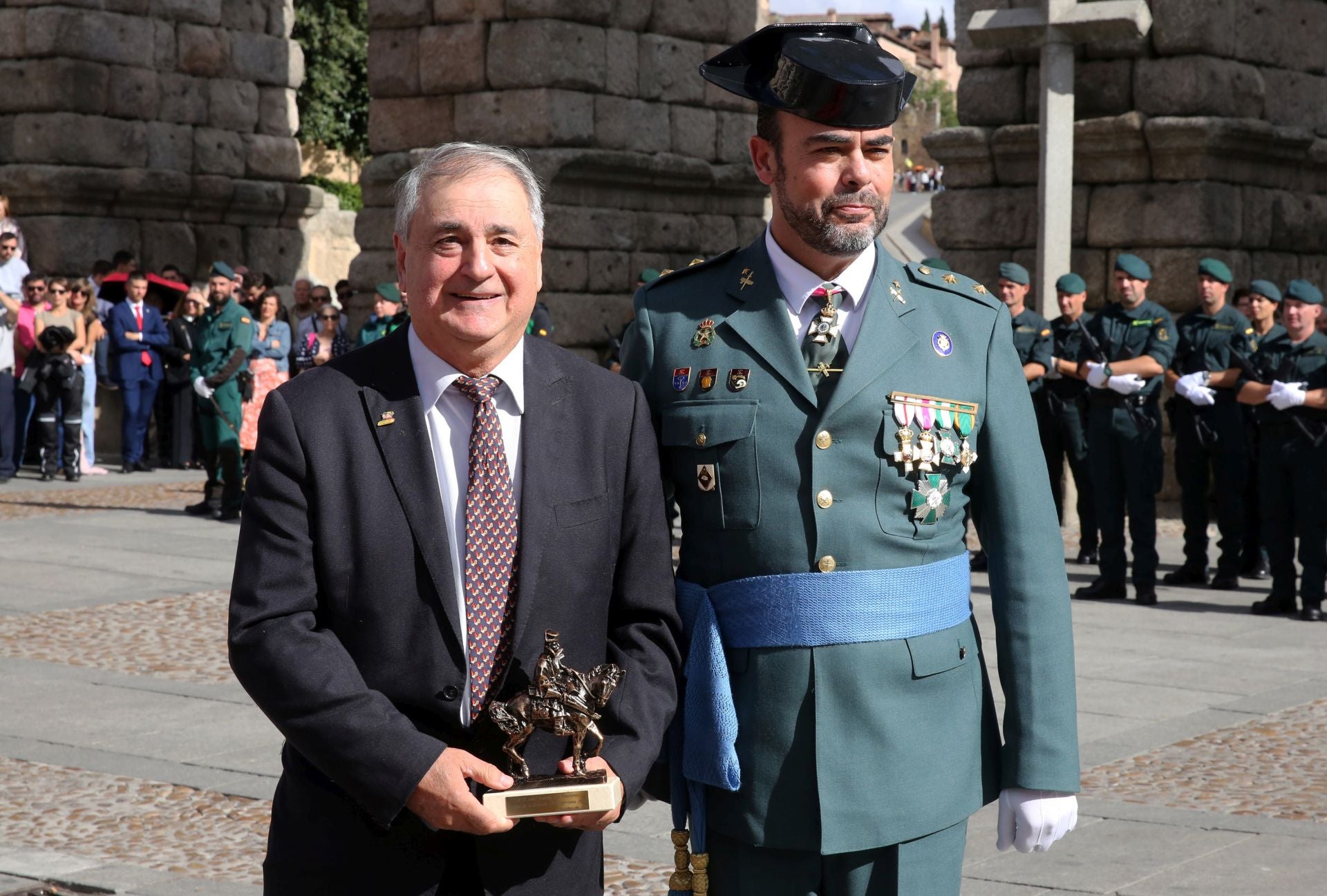 El acto de la Guardia Civil, en imágenes