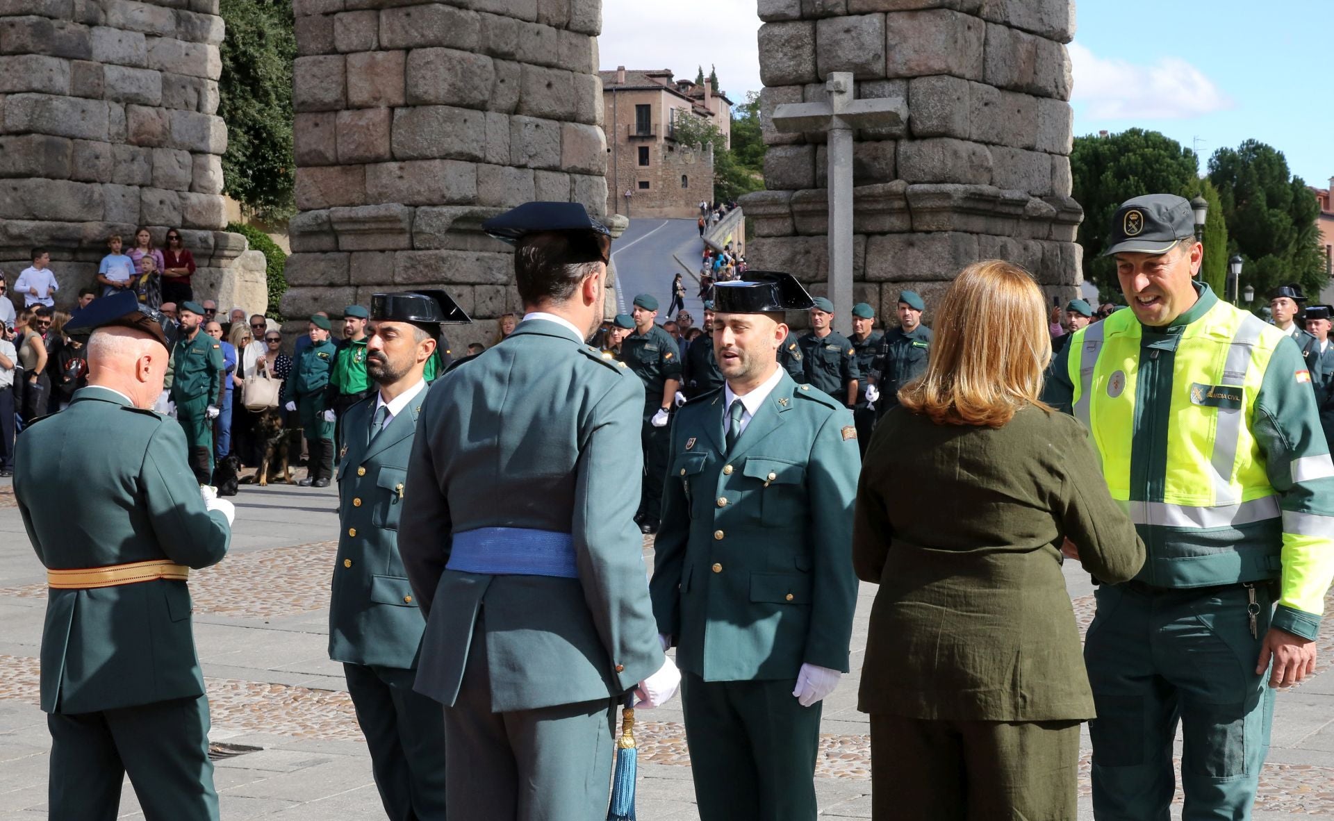 El acto de la Guardia Civil, en imágenes