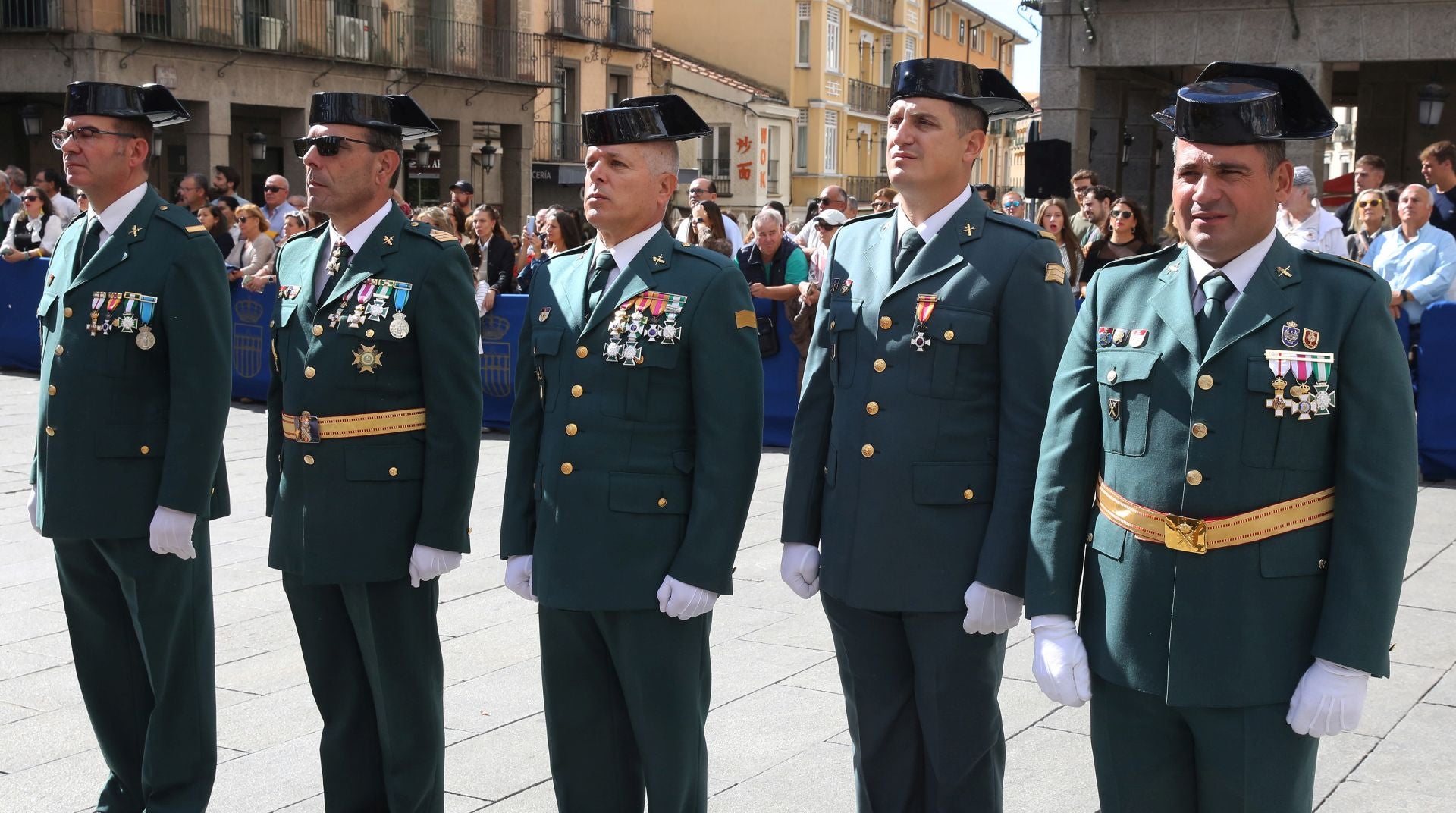 El acto de la Guardia Civil, en imágenes
