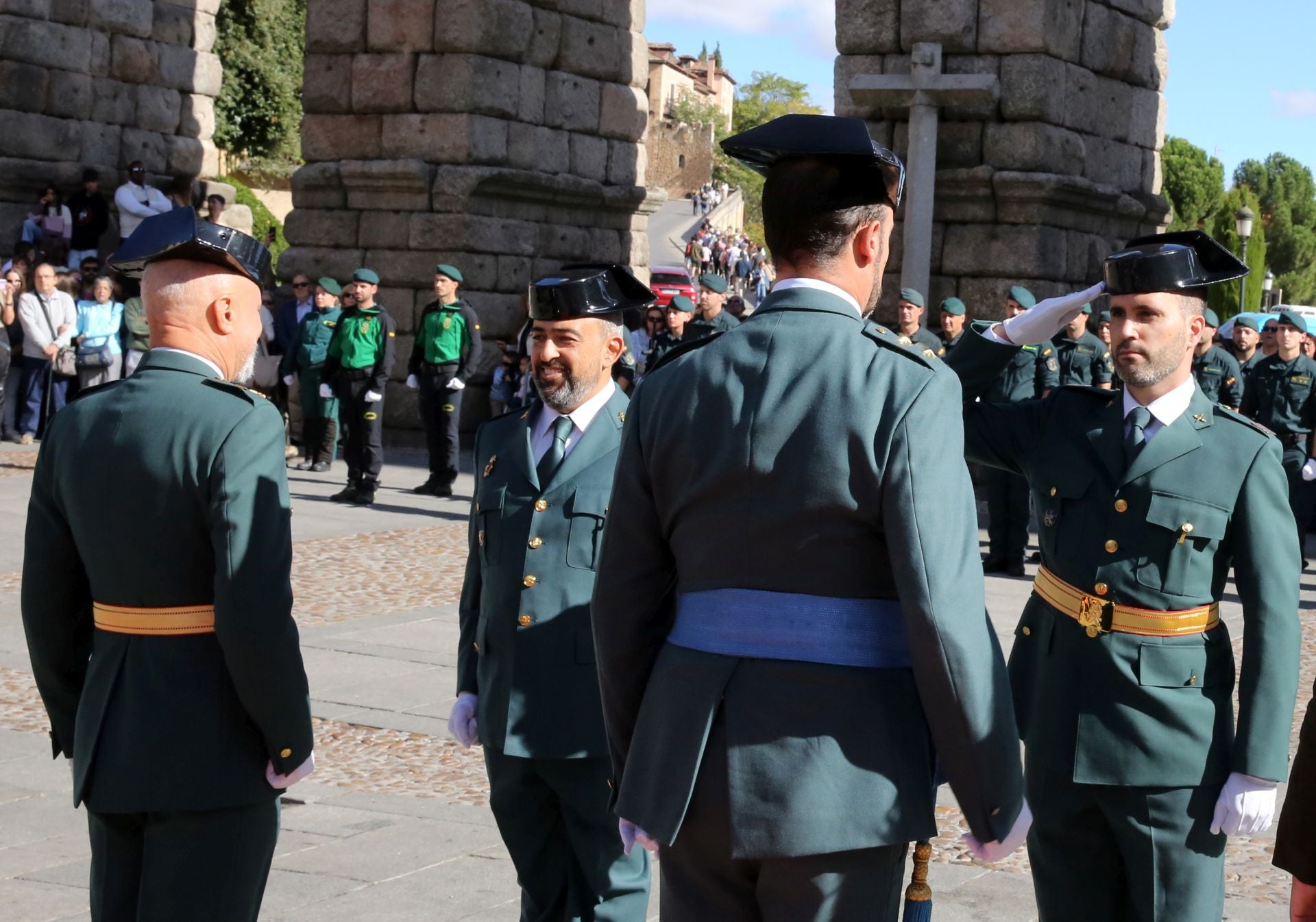 El acto de la Guardia Civil, en imágenes