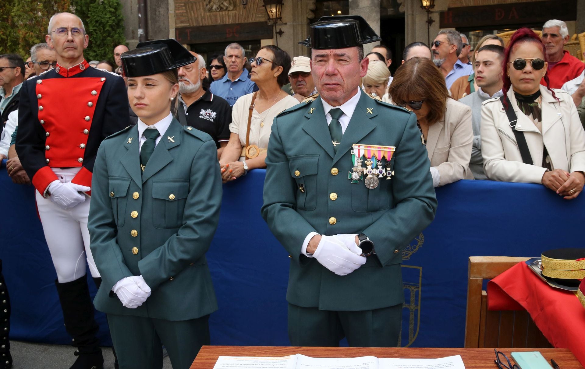 El acto de la Guardia Civil, en imágenes