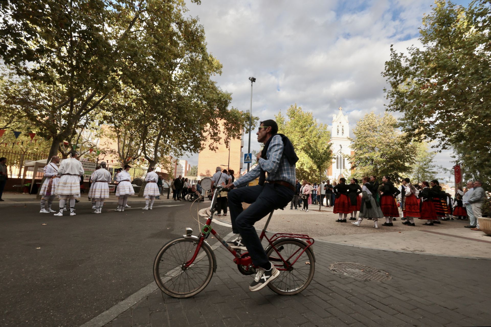 La procesión de la Virgen de la Pilarica, en imágenes