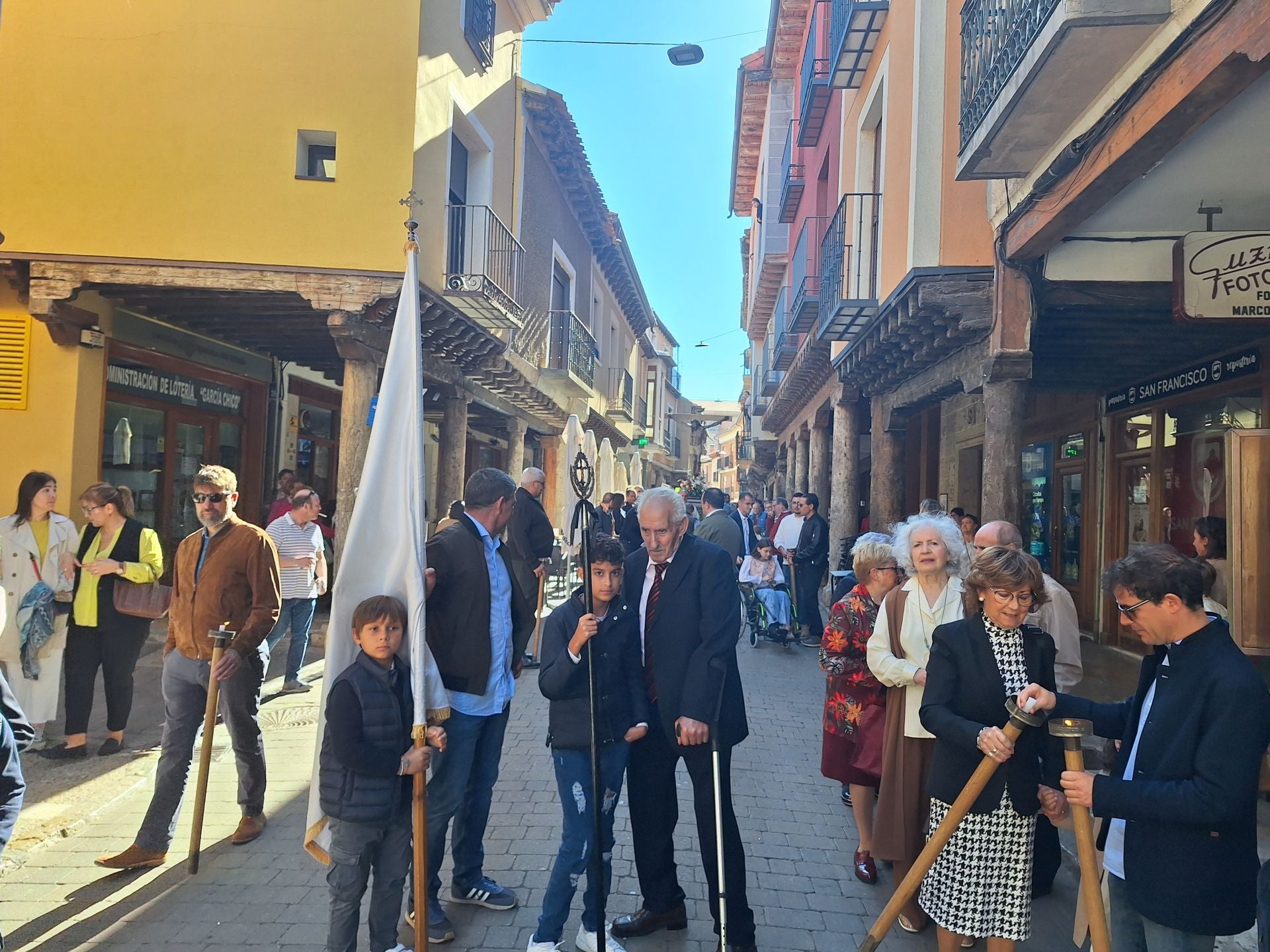 Las imágenes de la procesión de El Cristo de las Puertas en Medina de Rioseco