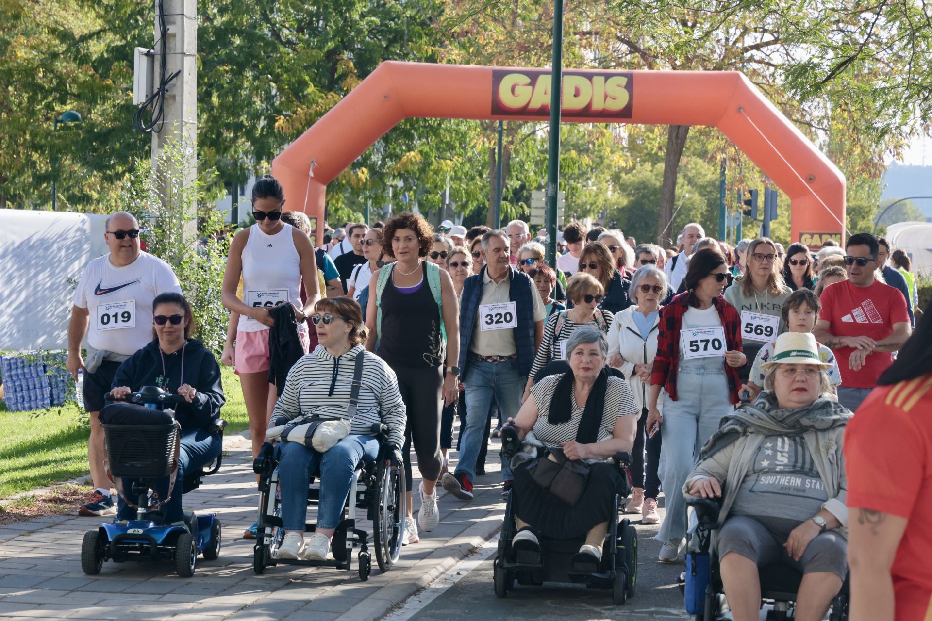 IV Marcha a favor de las personas con daño cerebral adquirido en Valladolid