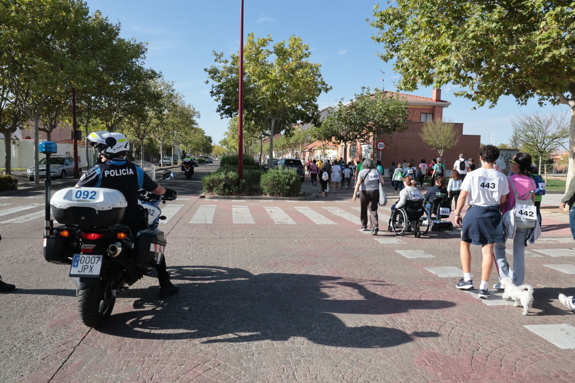 IV Marcha a favor de las personas con daño cerebral adquirido en Valladolid