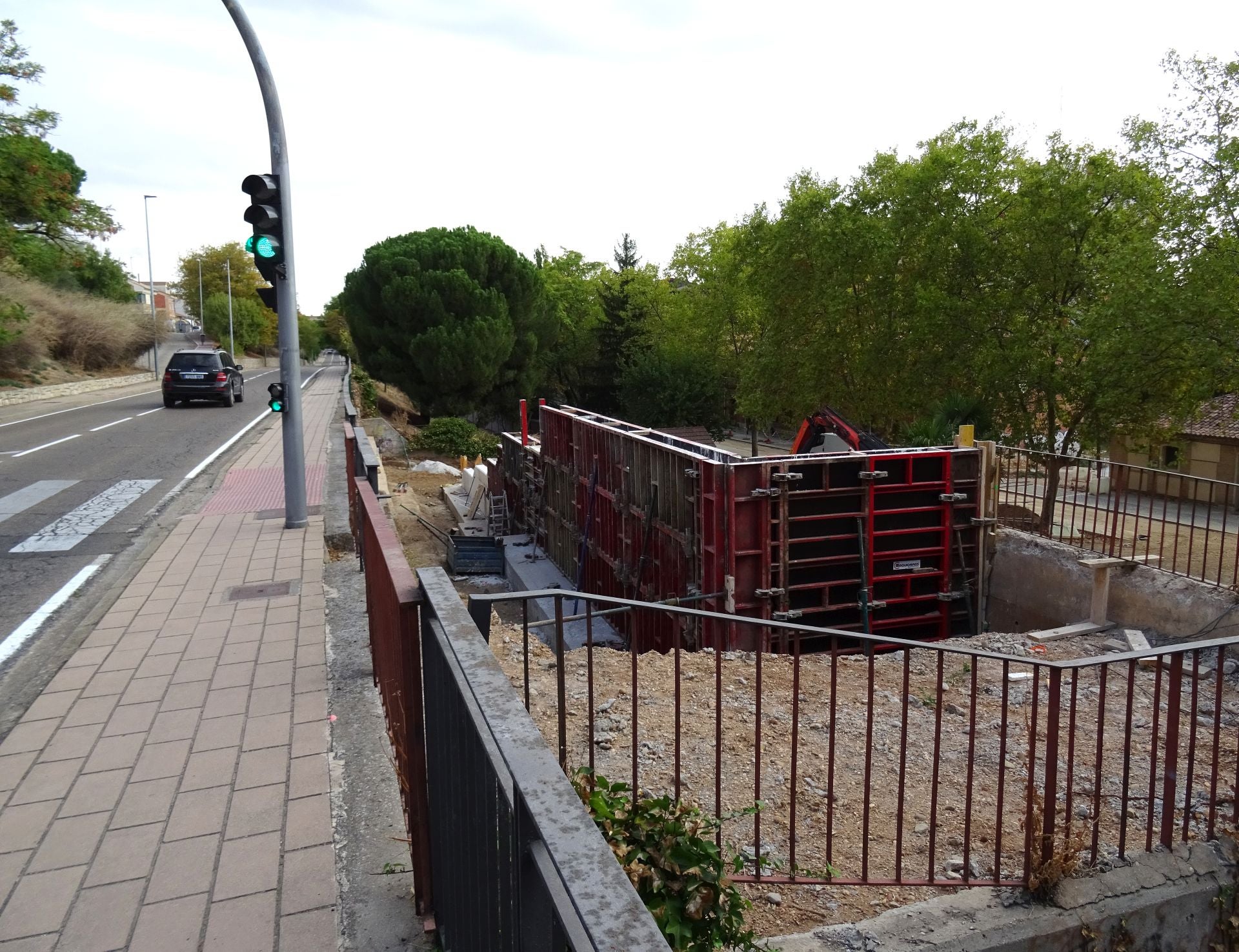 Obras en la calle Canal de Valladolid