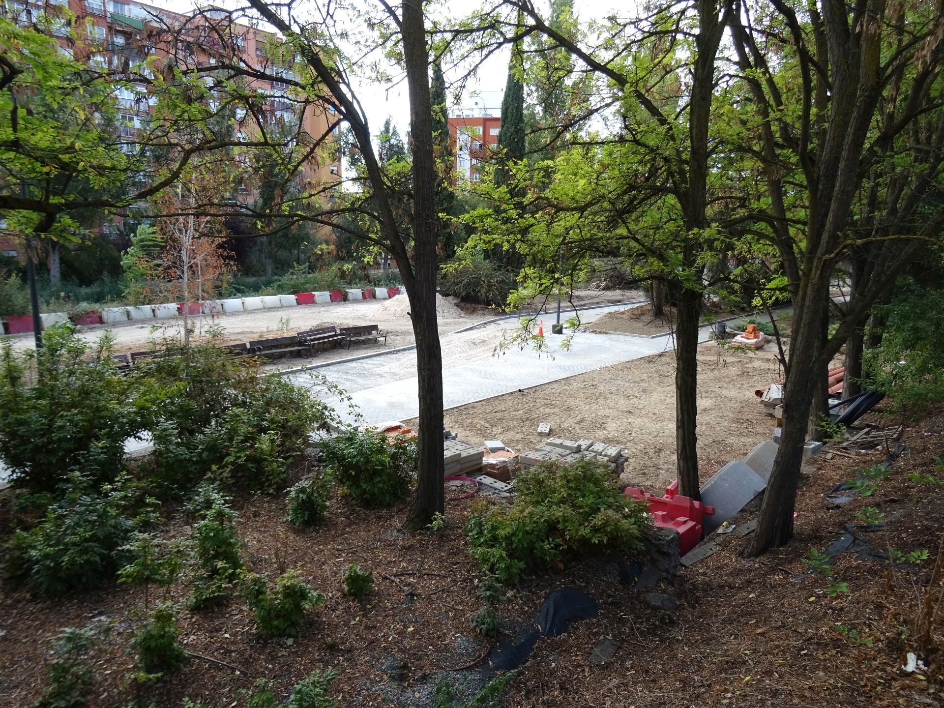 Obras en la calle Canal de Valladolid