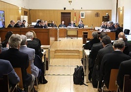 Sesión de la trama eólica el pasado 15 de septiembre.