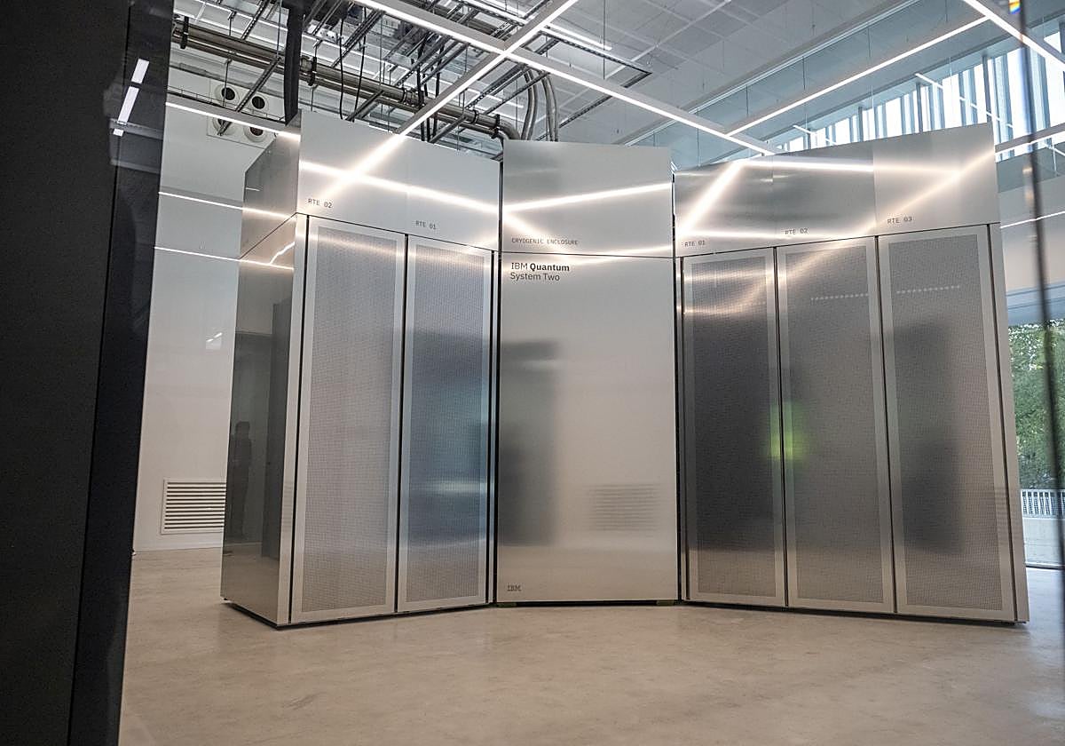 Instalaciones que acogen el IBM Quantum System Two de Europa, en el centro Joxe Mari Korta.