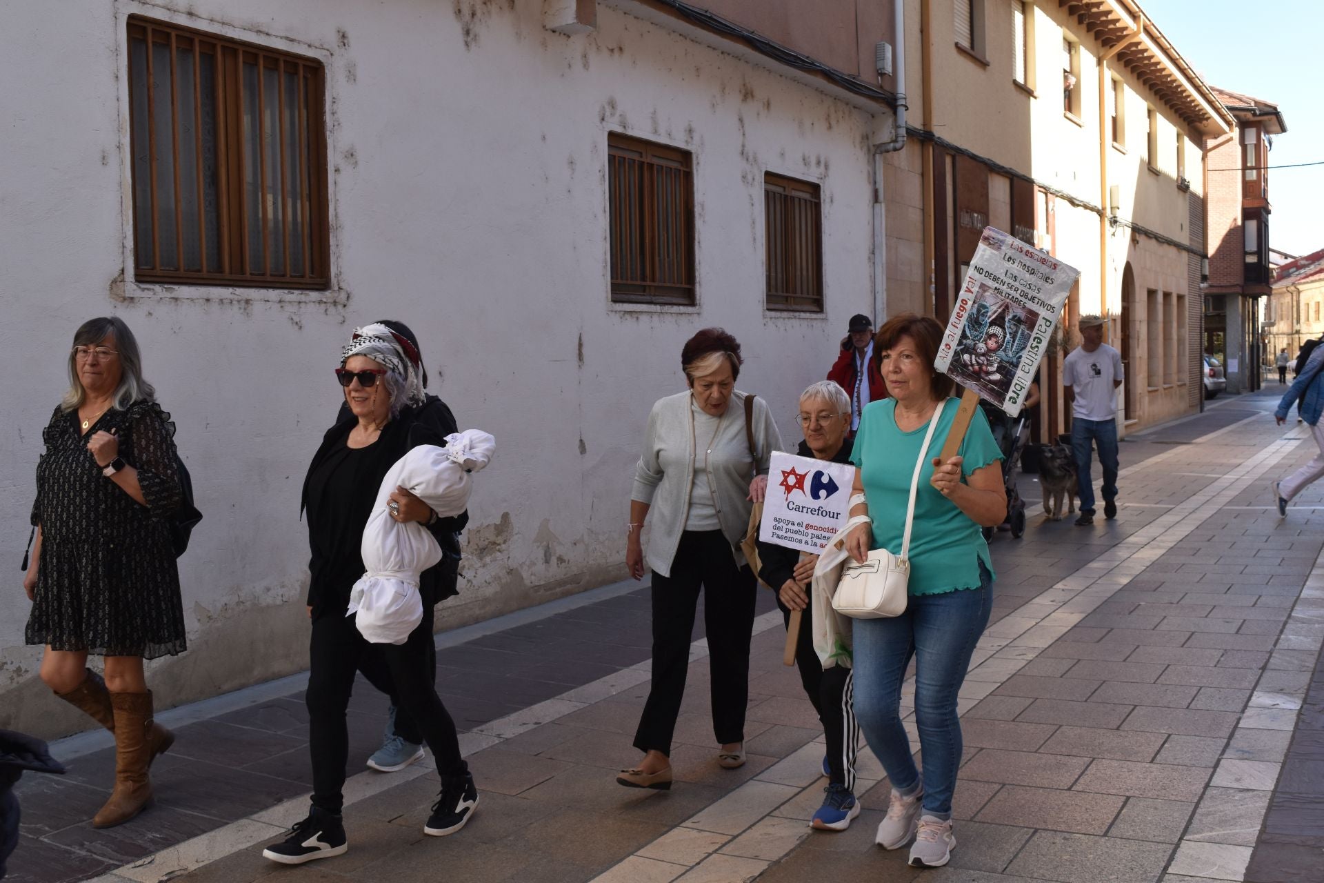 Aguilar se solidariza con Palestina