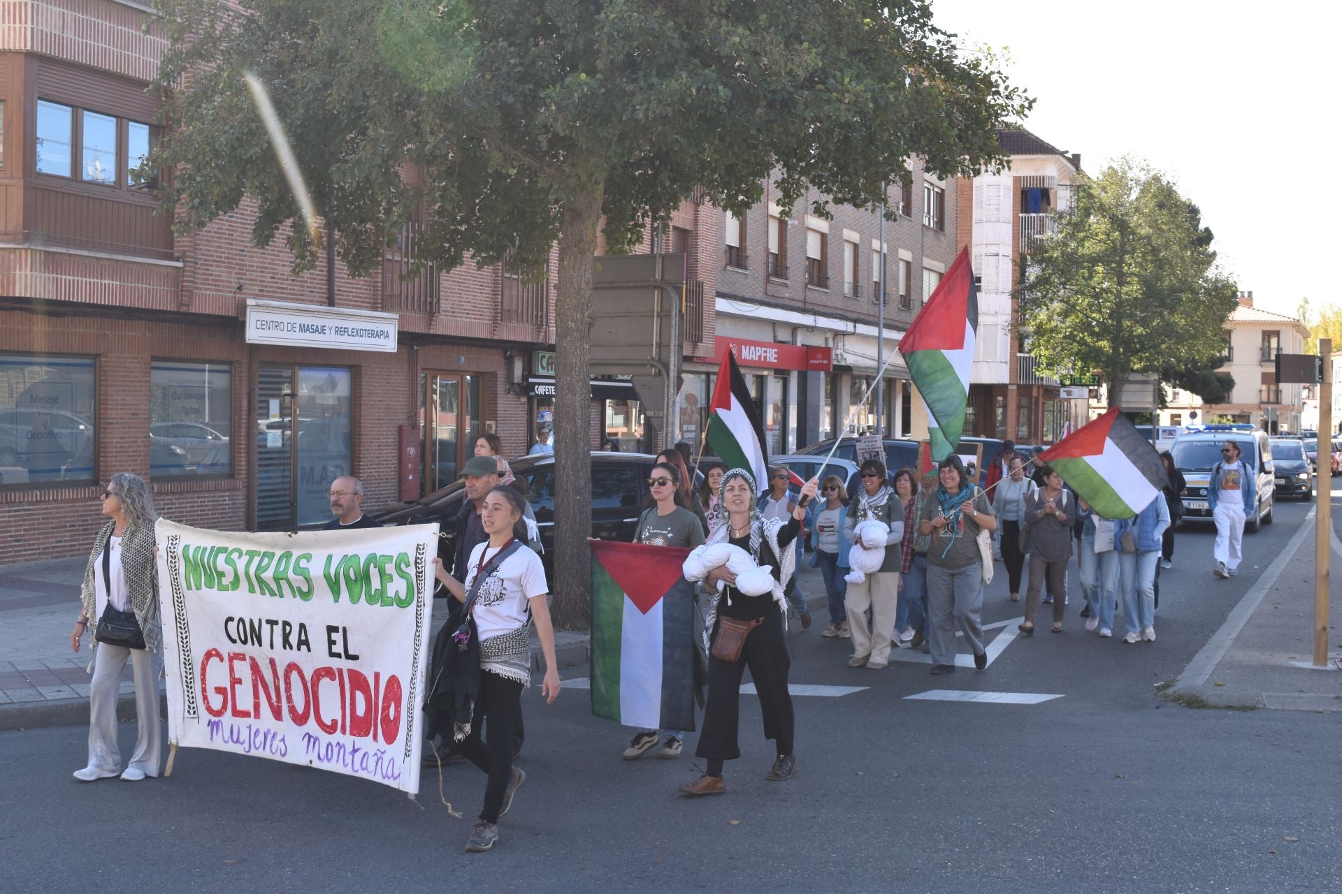 Aguilar se solidariza con Palestina