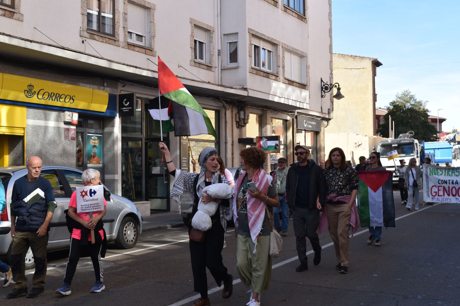 Aguilar se solidariza con Palestina