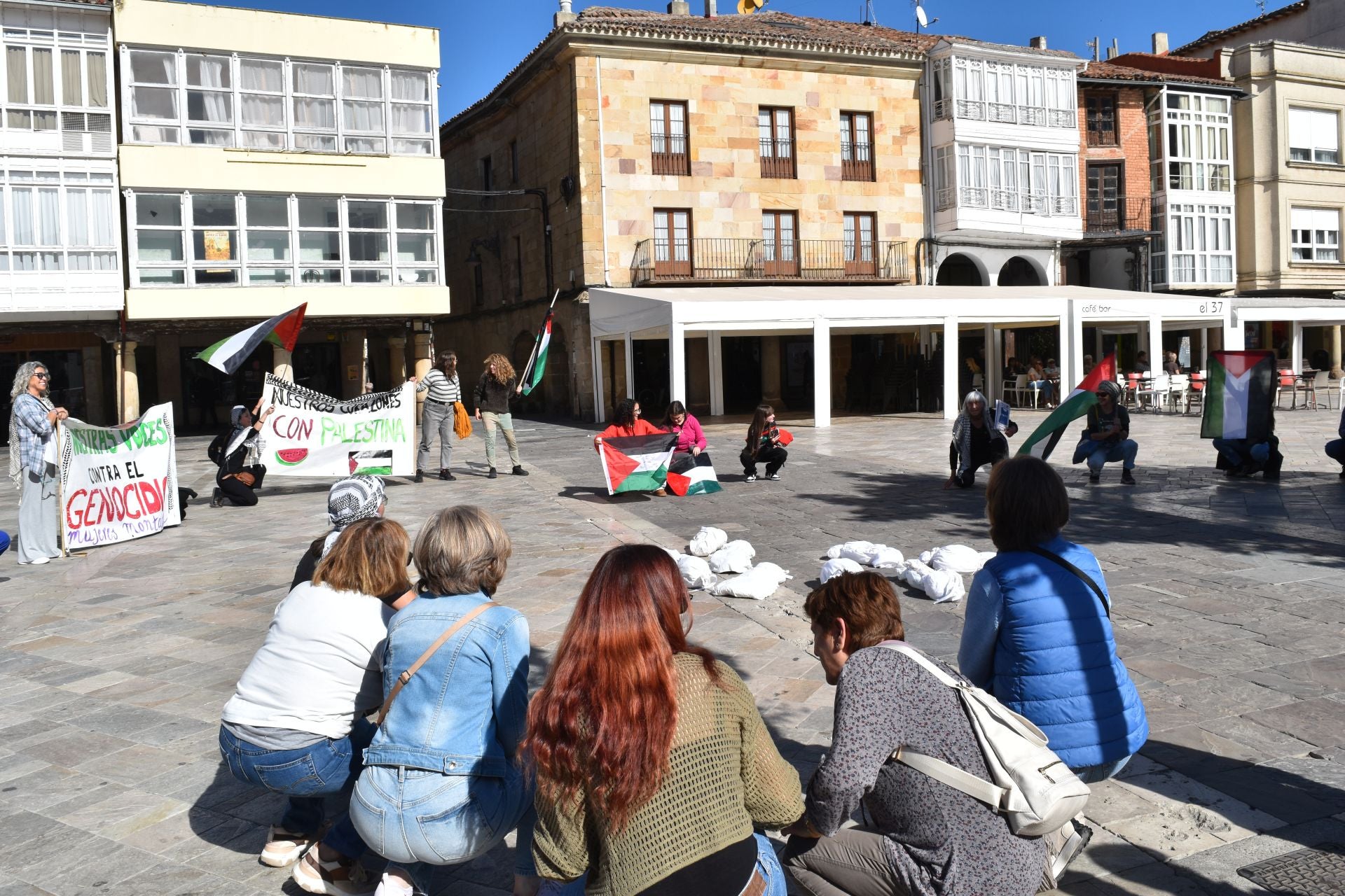 Aguilar se solidariza con Palestina