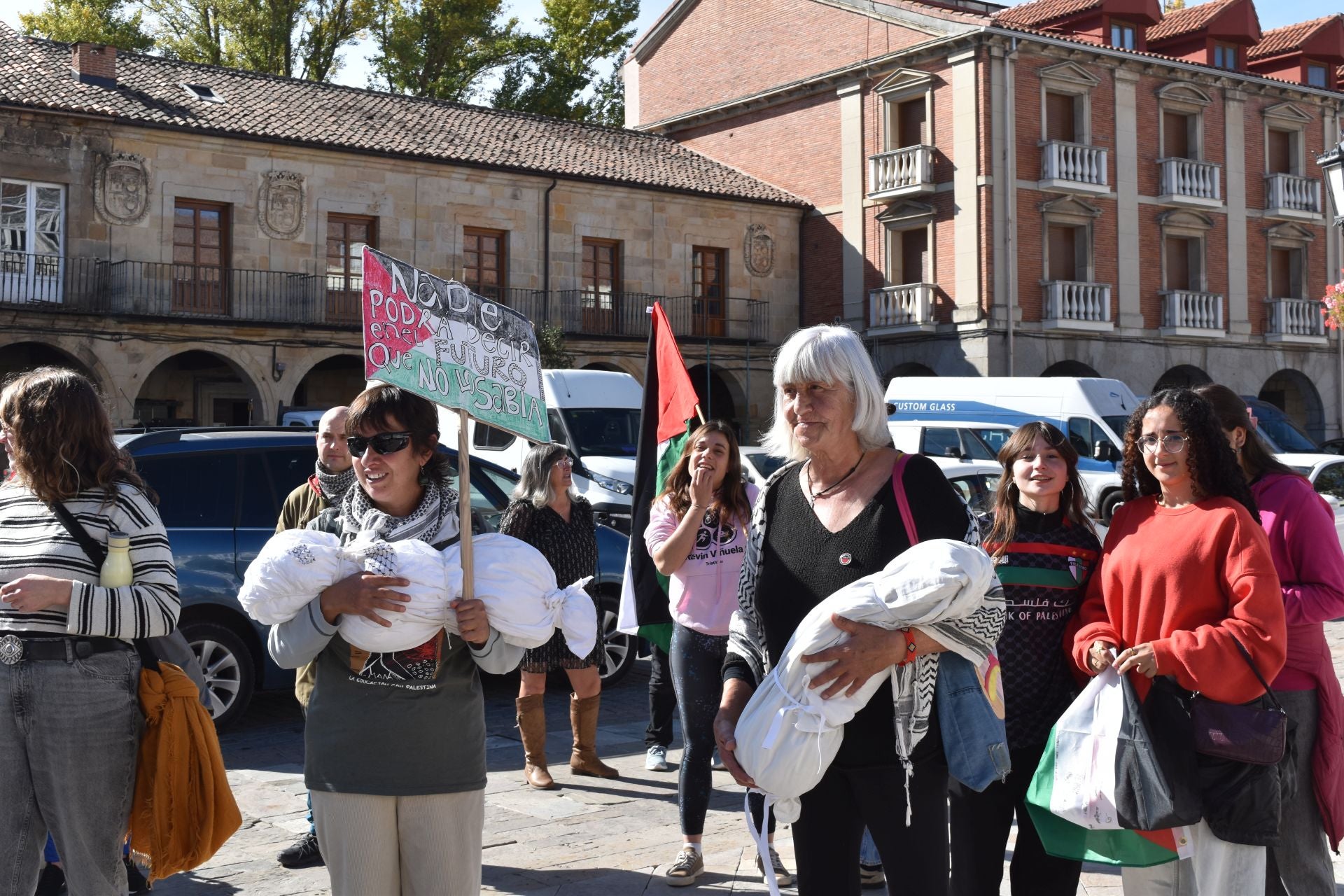 Aguilar se solidariza con Palestina