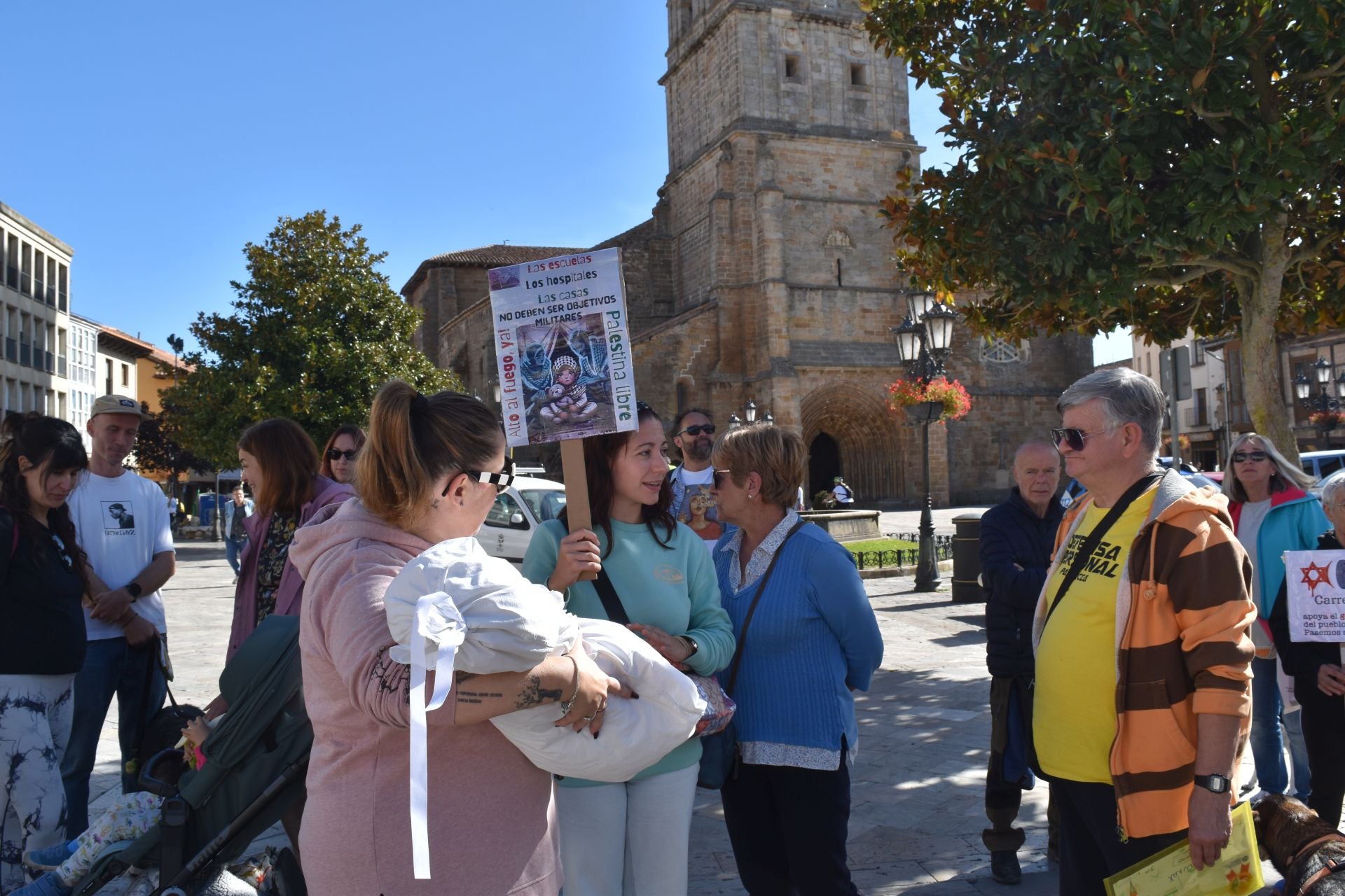 Aguilar se solidariza con Palestina