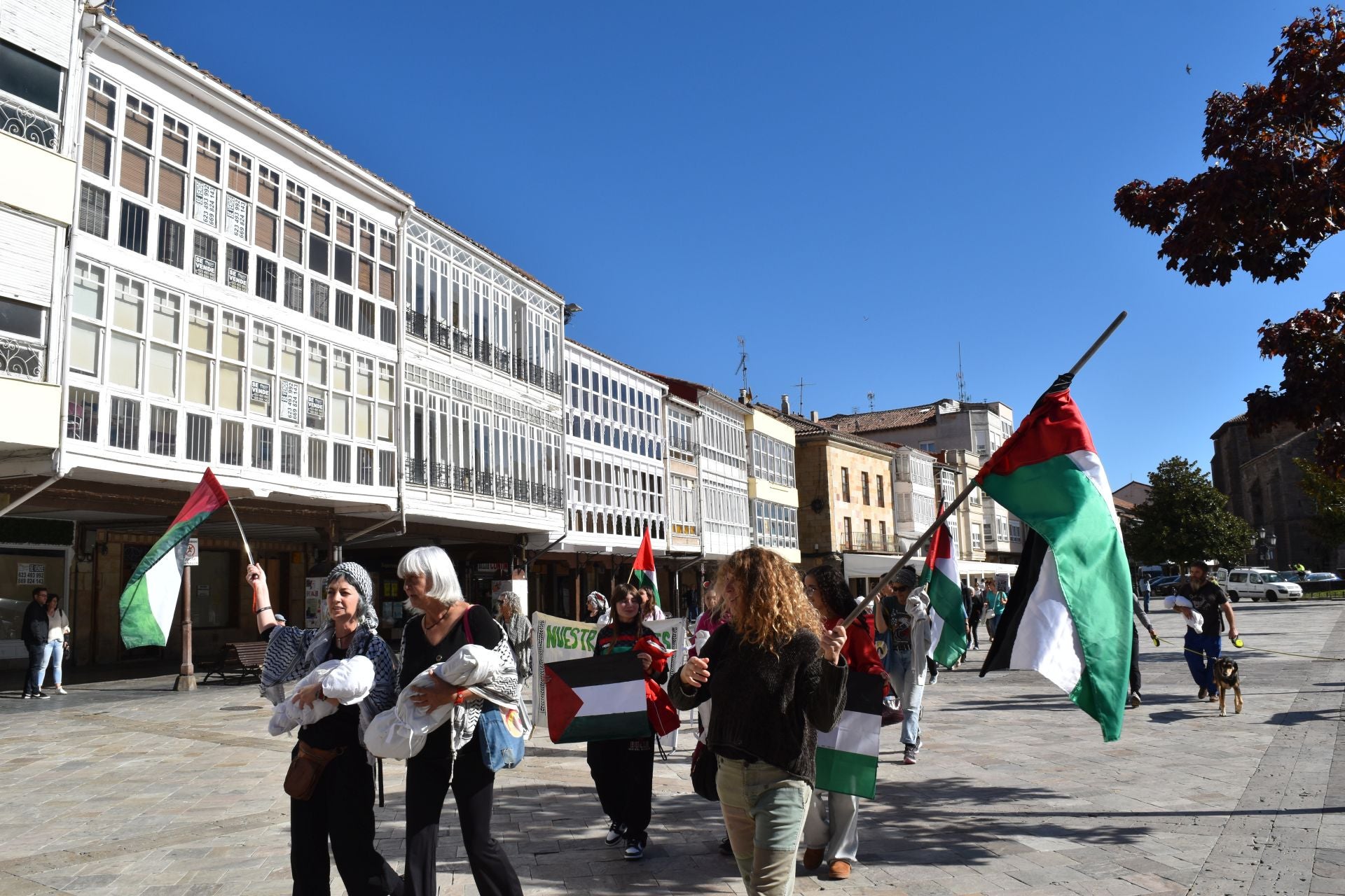 Aguilar se solidariza con Palestina