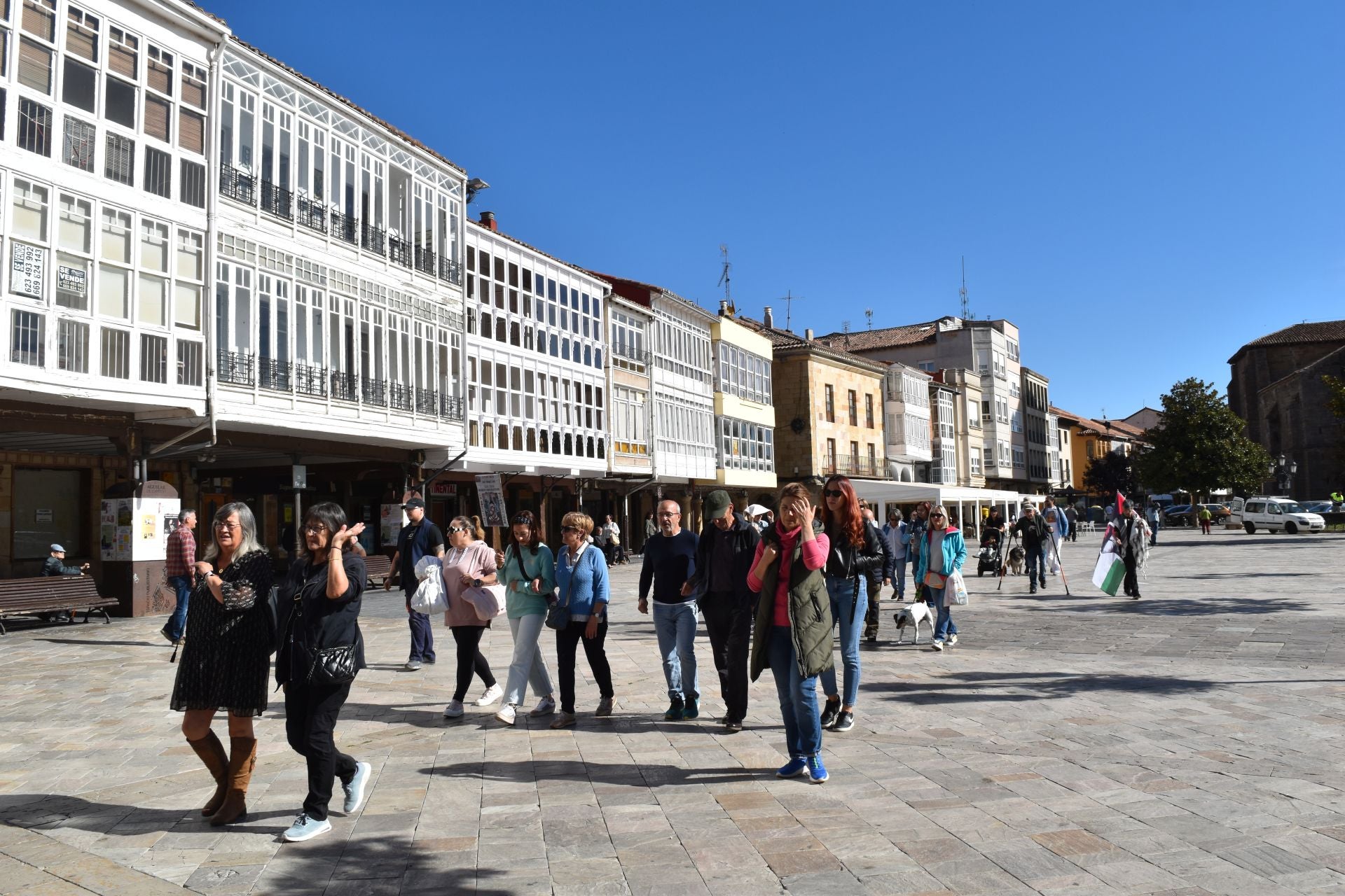 Aguilar se solidariza con Palestina