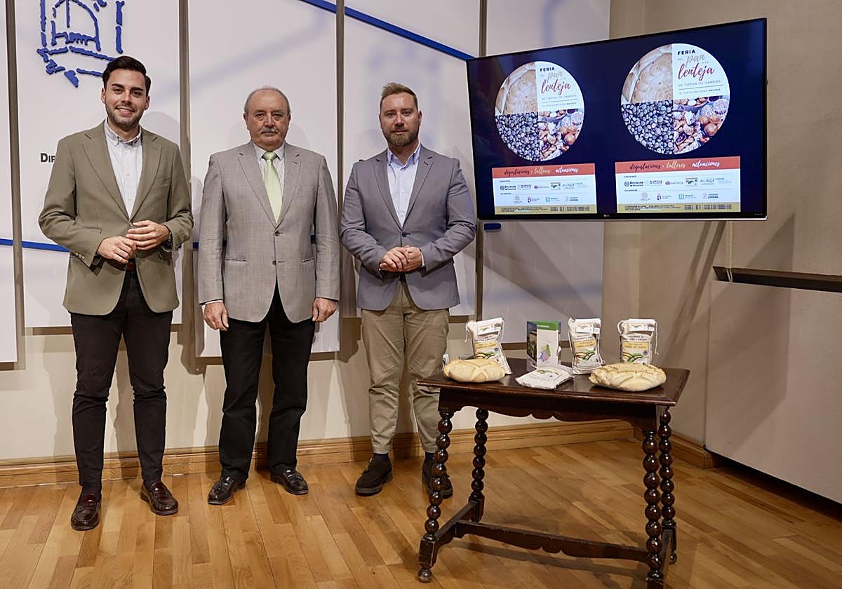 Presentación de la Feria del Pan y la Lenteja de Tierra de Campos, este miércoles.