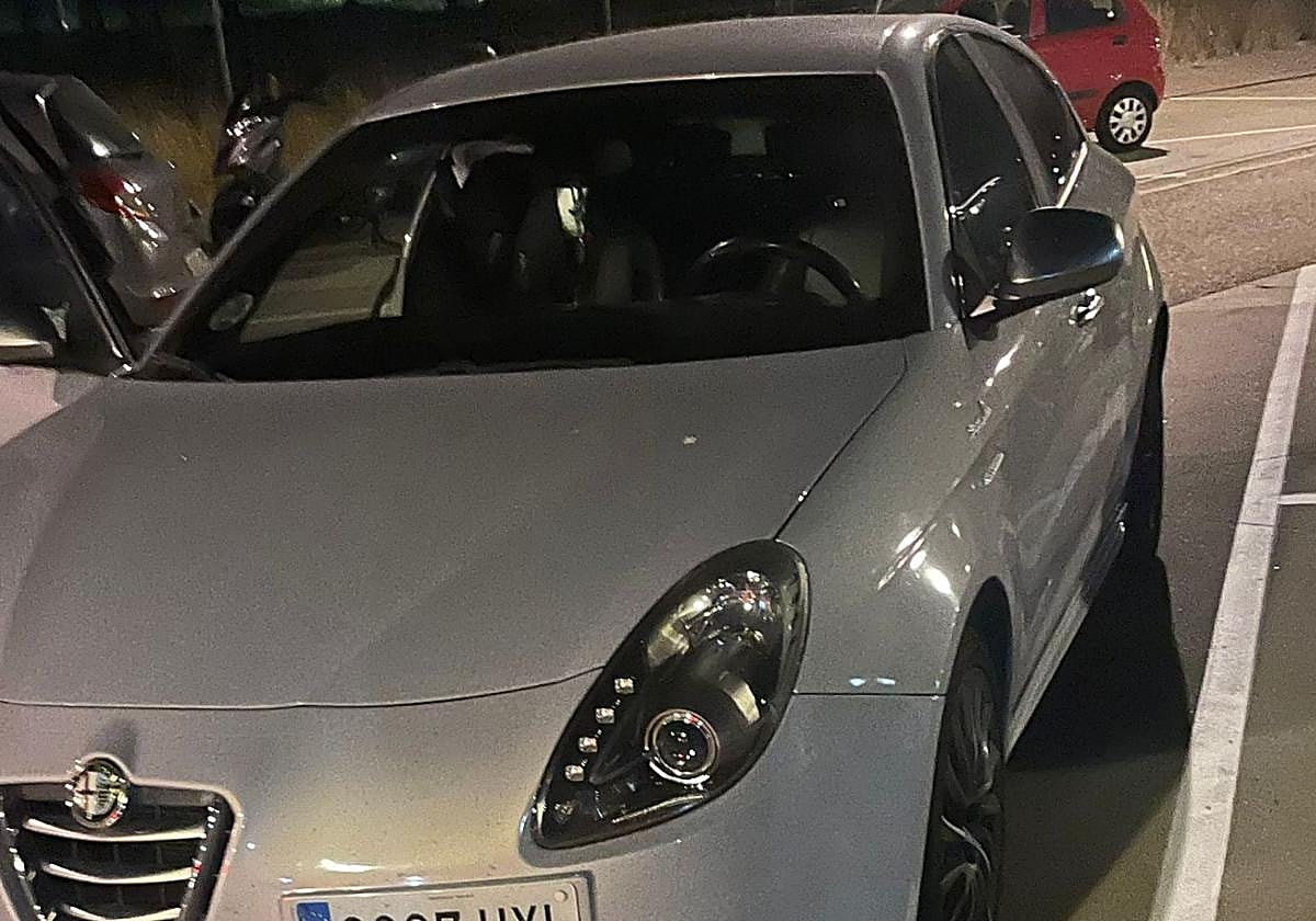Coche Robado en Parquesol.